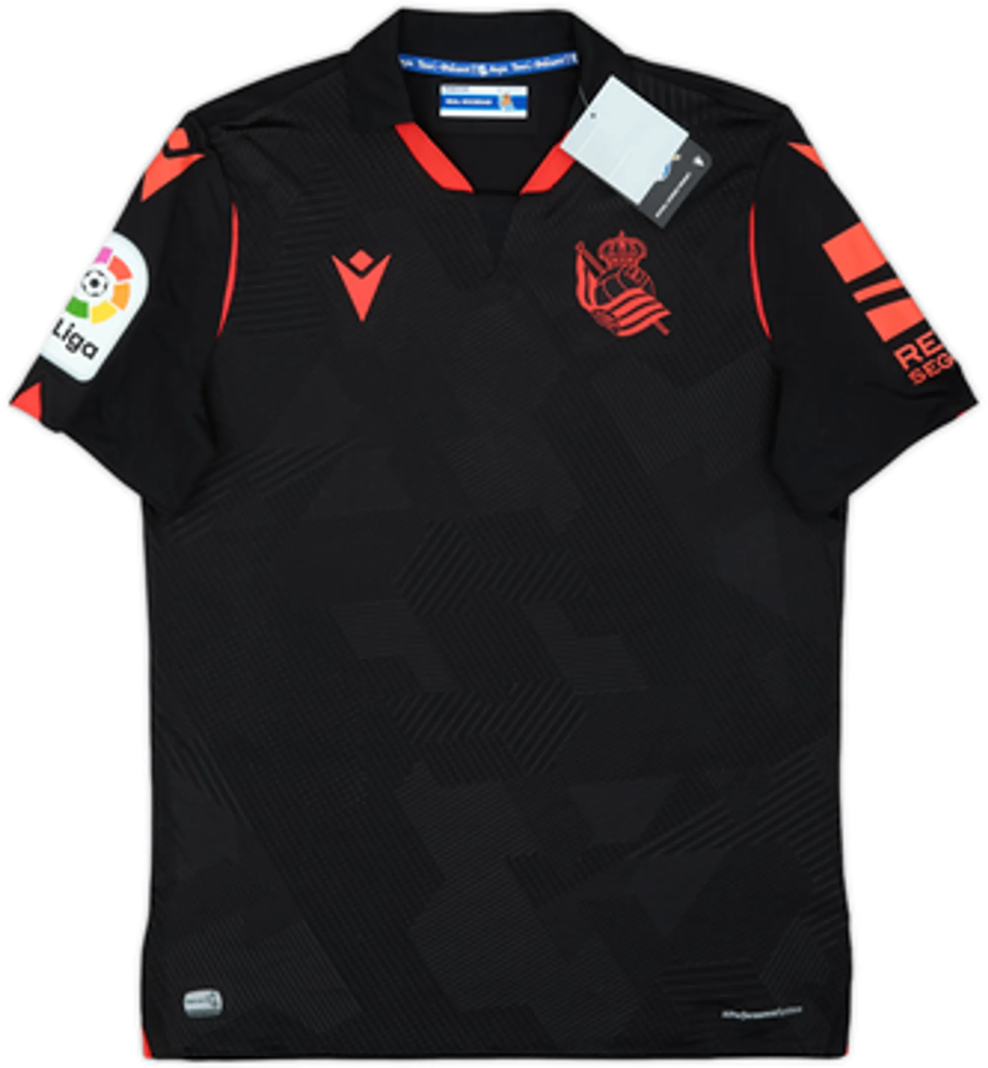 2020-21 Real Sociedad Authentic Away Shirt Silva #21 (S)