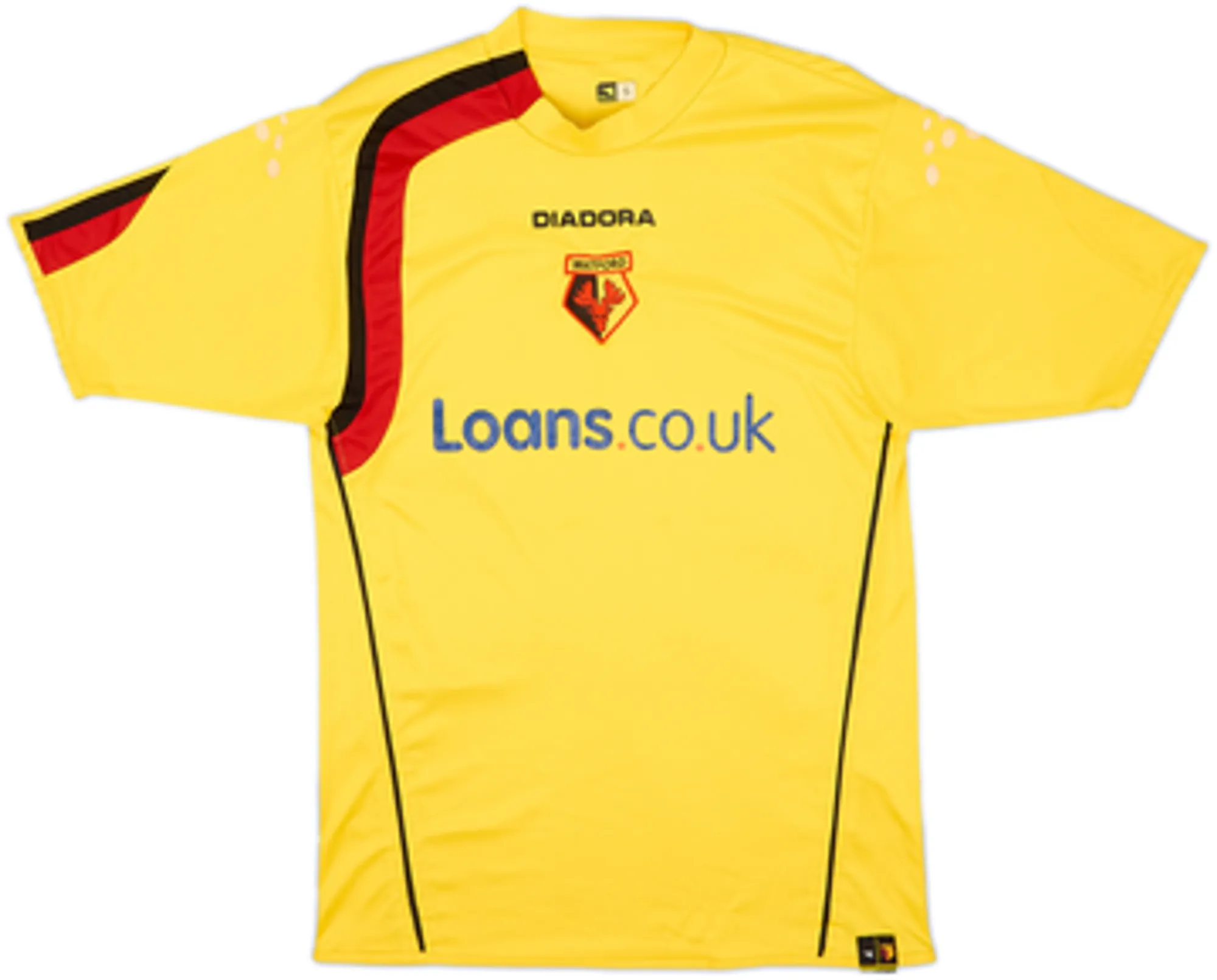 2005-06 Watford Home Shirt Young #15 - 6/10 - (S)
