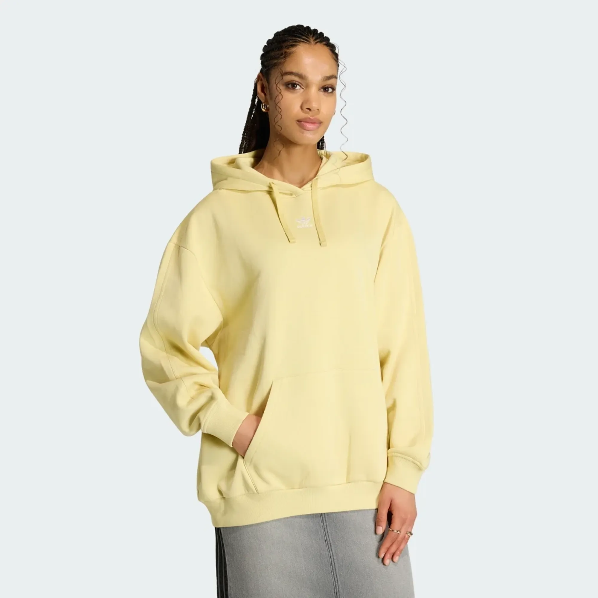 adidas ESSENTIALS OVERSIZED FLEECE HOODIE