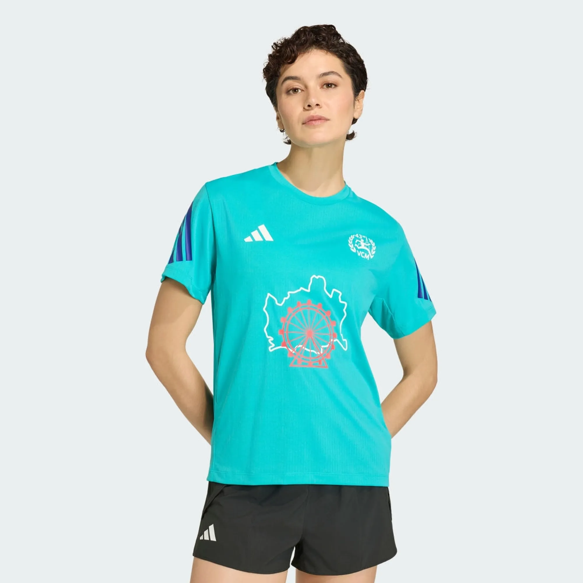 adidas Vienna Marathon Running Event T-Shirt Short Sleeve