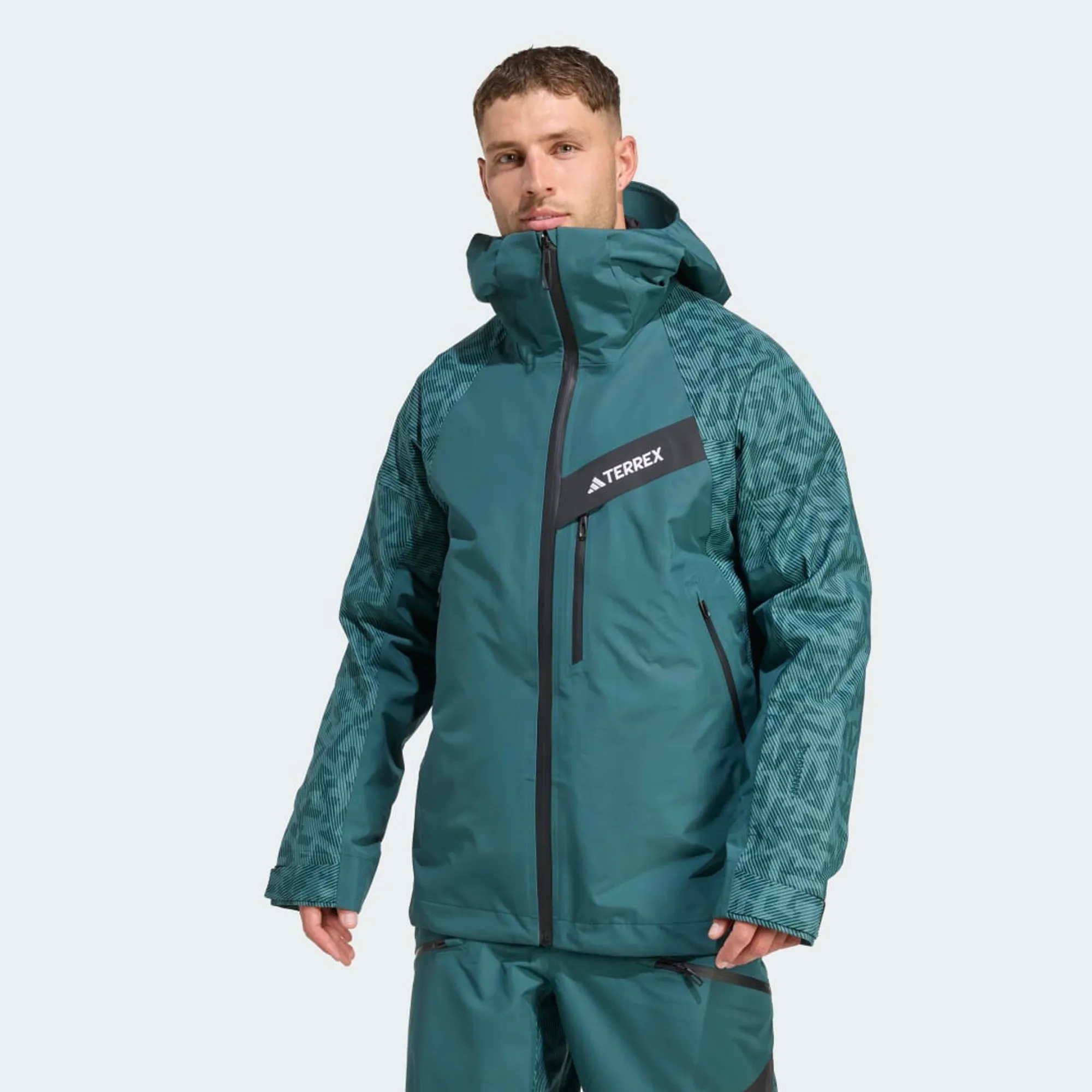 adidas Terrex Techrock Hybrid PRIMEKNIT CLIMAPROOF+ Jacket