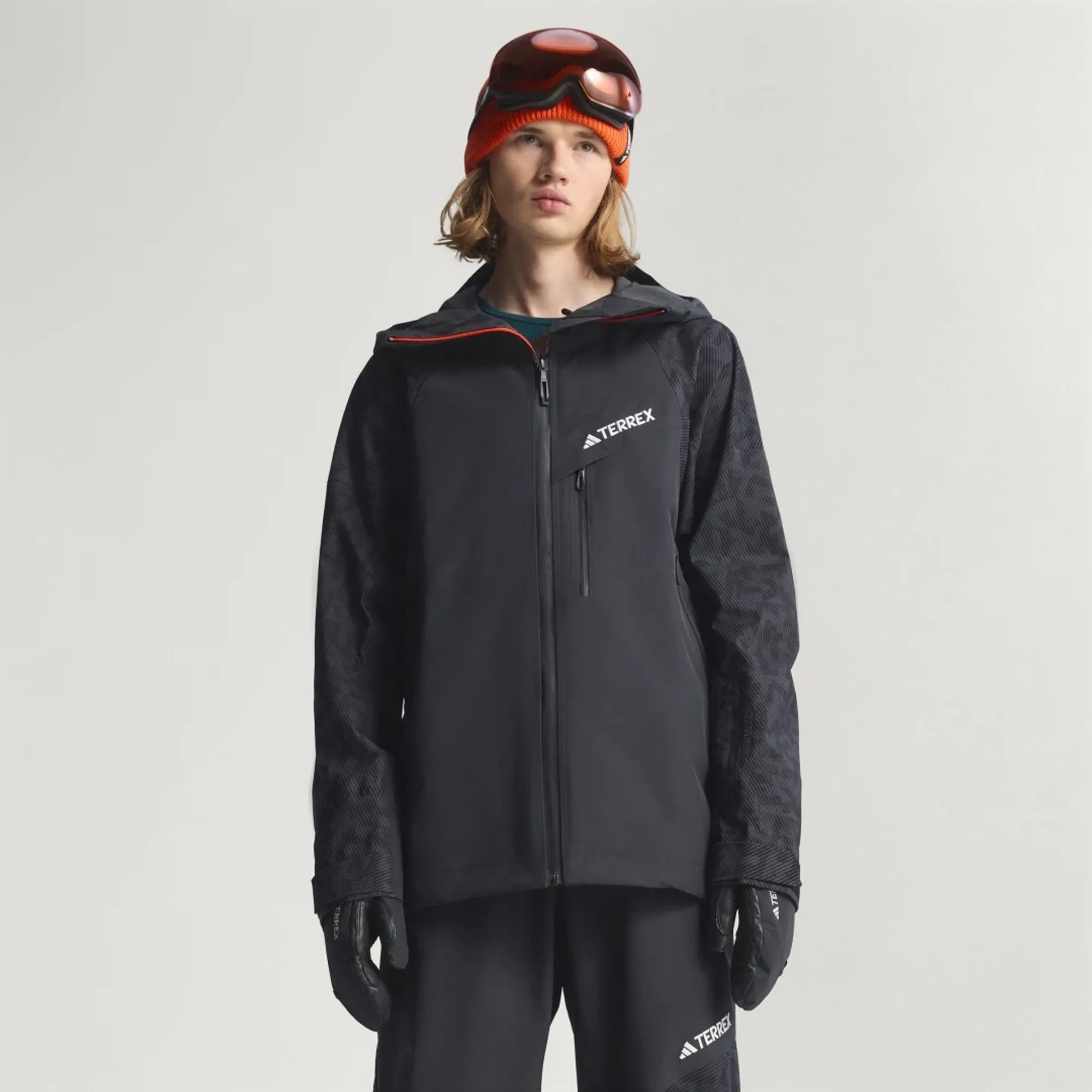 adidas Terrex Techrock Hybrid PRIMEKNIT CLIMAPROOF+ Jacket