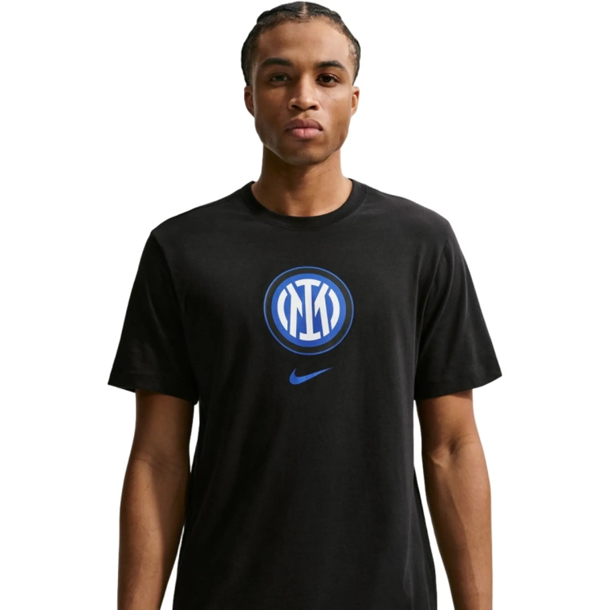 Inter Milan Nike Crest T-Shirt - Black
