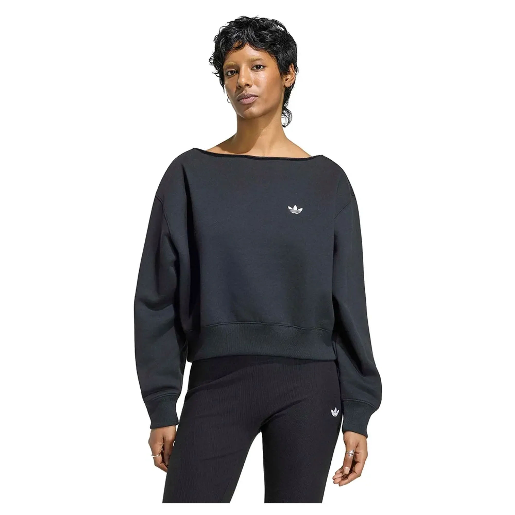 Adidas Originals Essentials Fleece Boatneck Sweatshirt