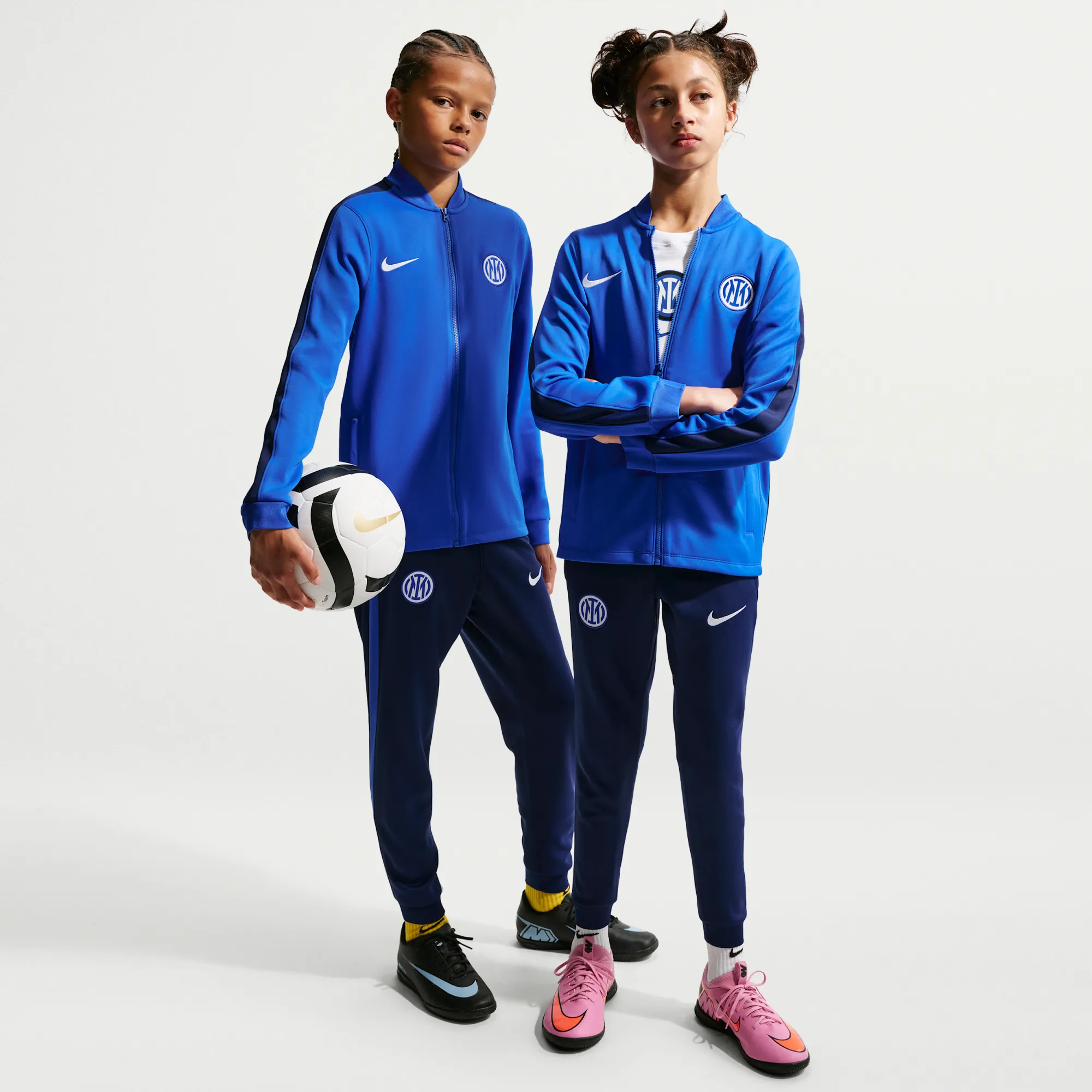 Nike Dri-FIT Football Knit Tracksuit - Blue