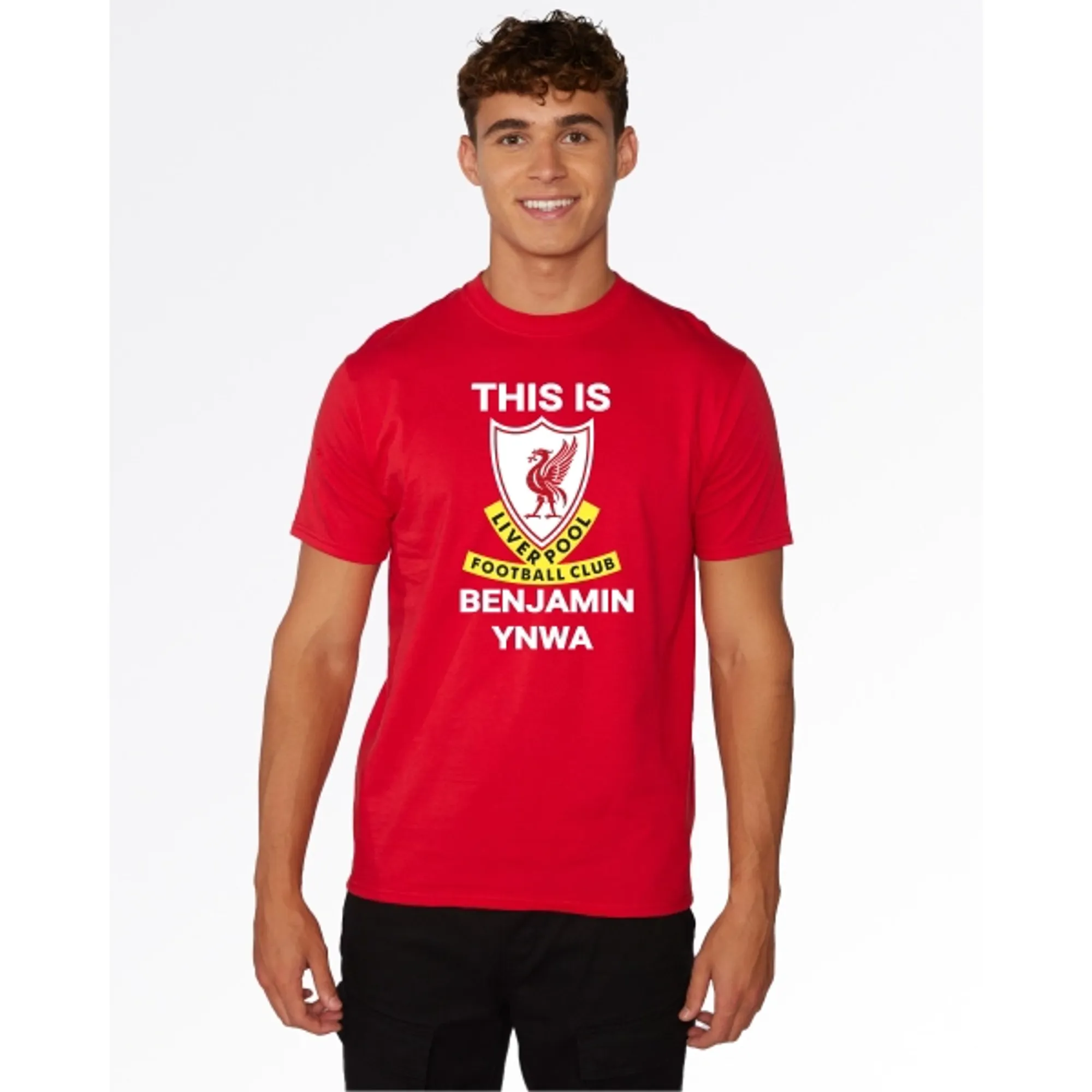 LFC This Is Anfield Personalised Red Tee