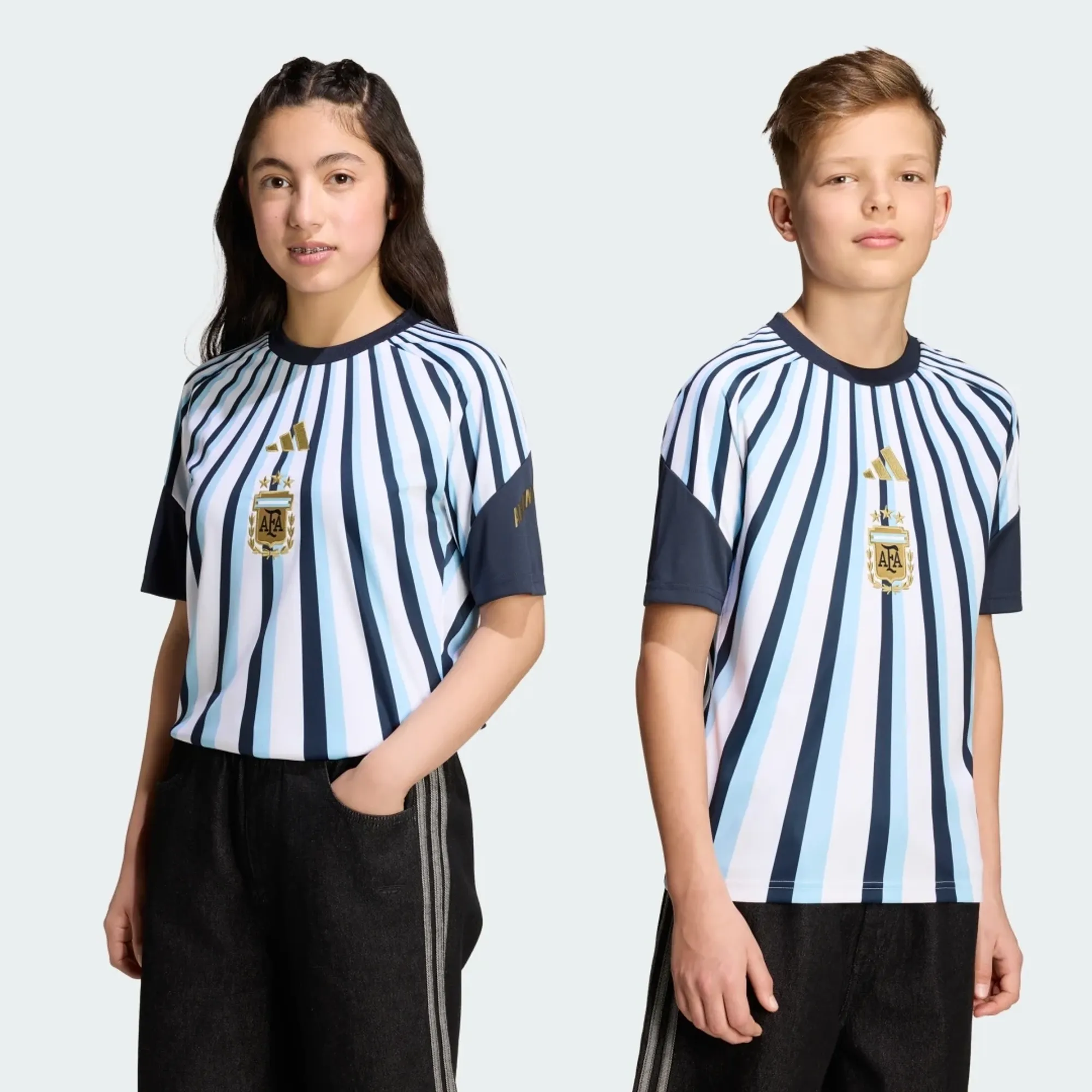 adidas Argentina 26 Home Kids Pre Match Jersey