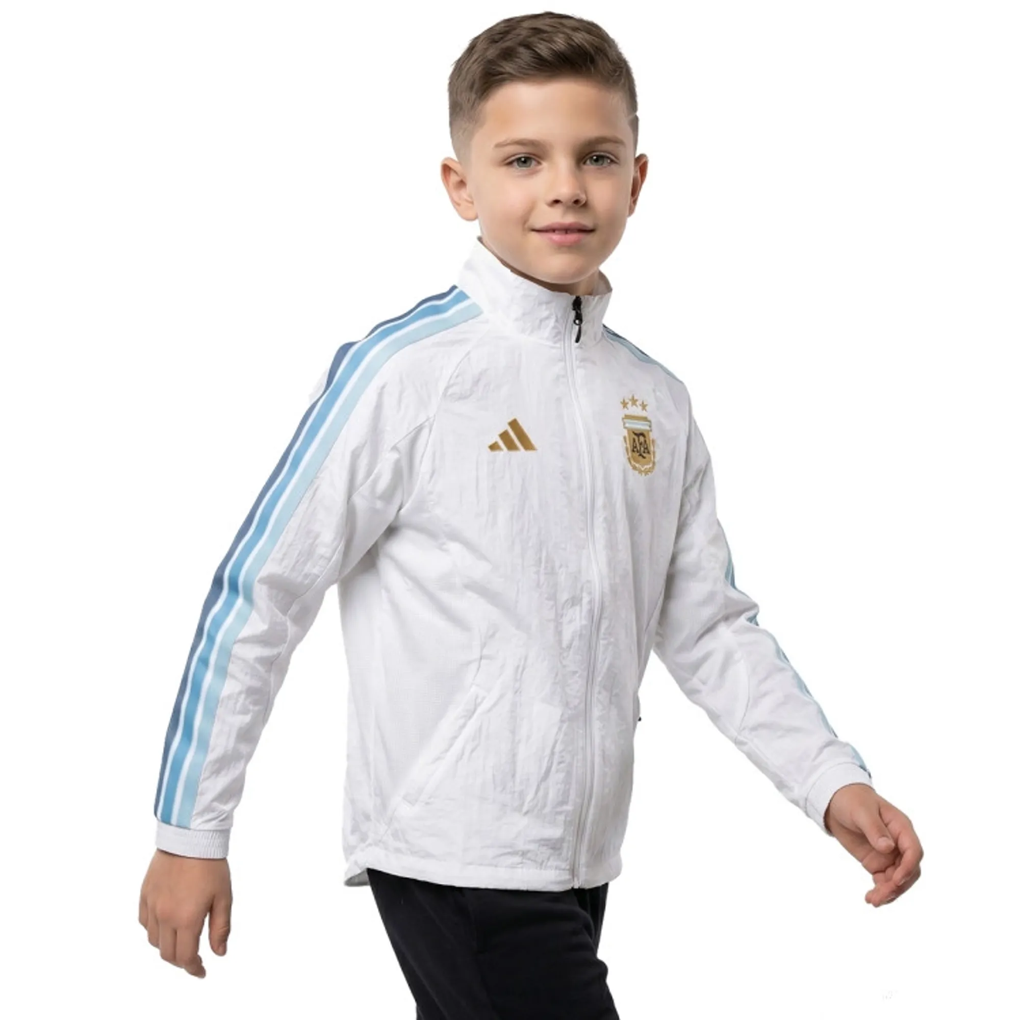 Argentina adidas Home Anthem Jacket - White - Kids