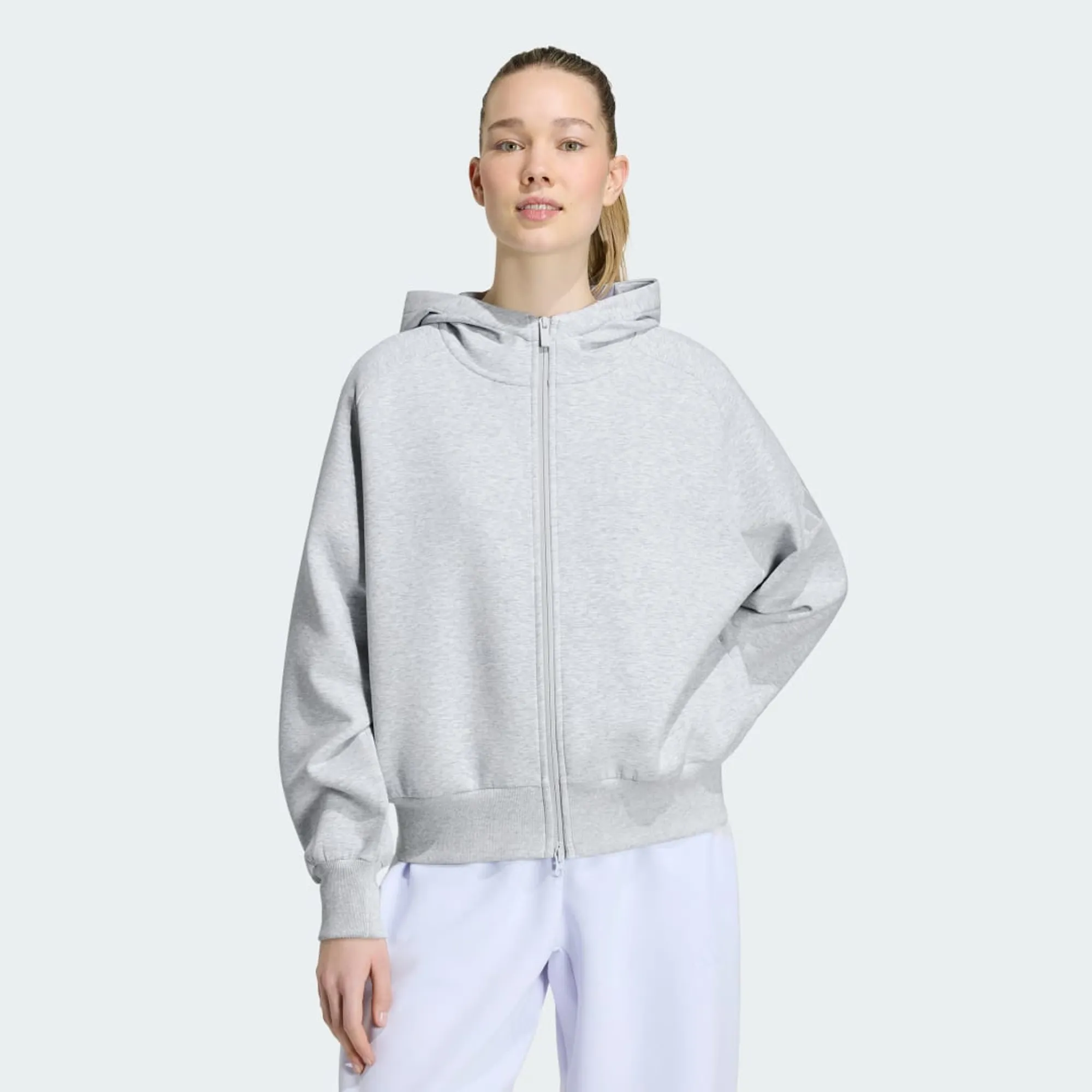 adidas SOFT LUX FULL-ZIP HOODIE
