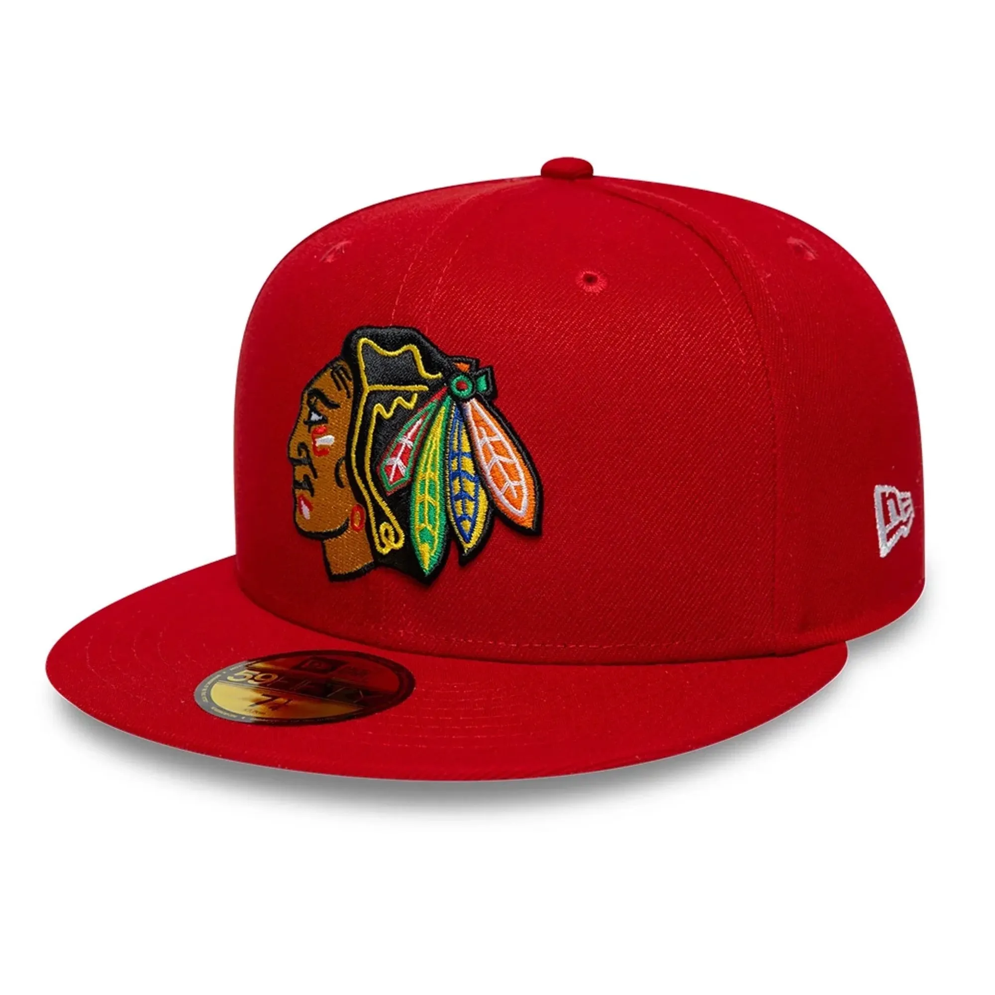 Chicago Blackhawks NHL Basic Red 59FIFTY Fitted Cap New Era Cap adult unisex