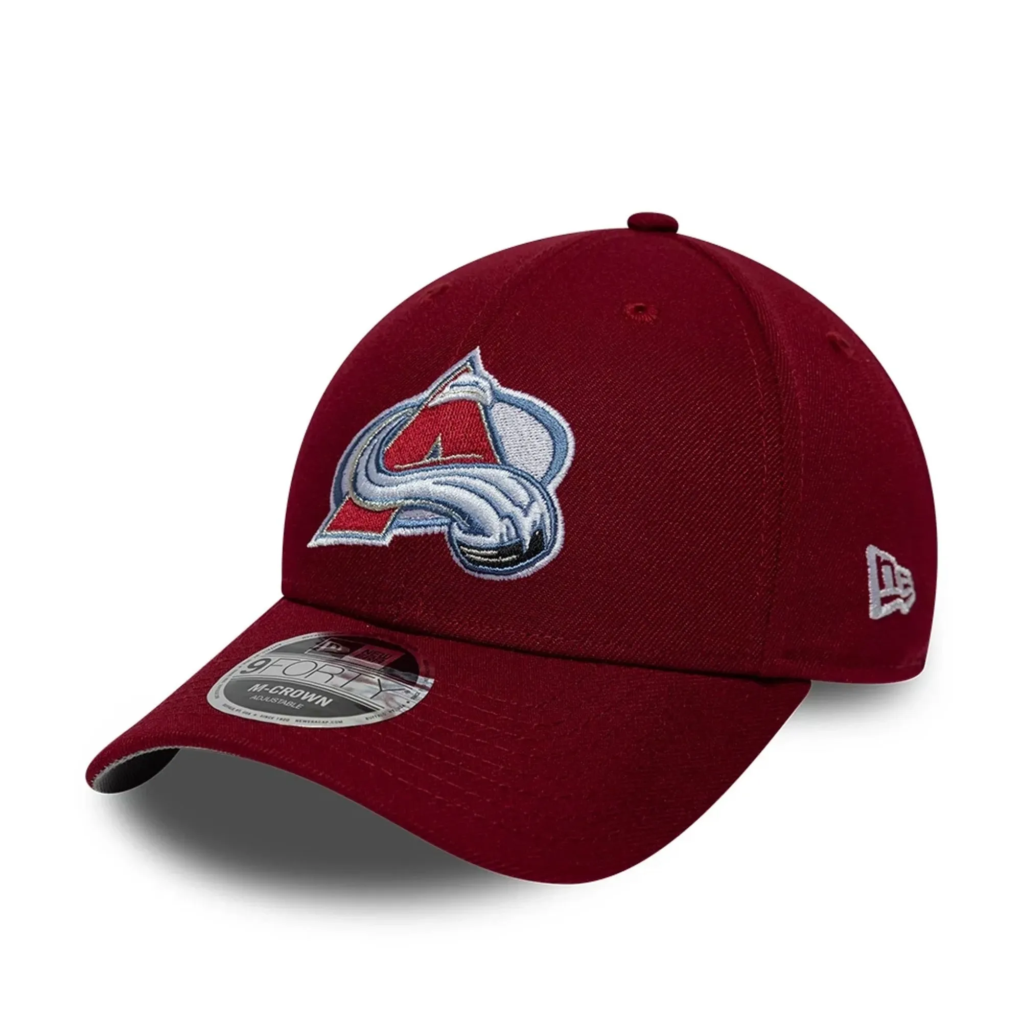 Colorado Avalanche NHL Team Dark Red 9FORTY M-Crown Adjustable Cap New Era Cap adult unisex