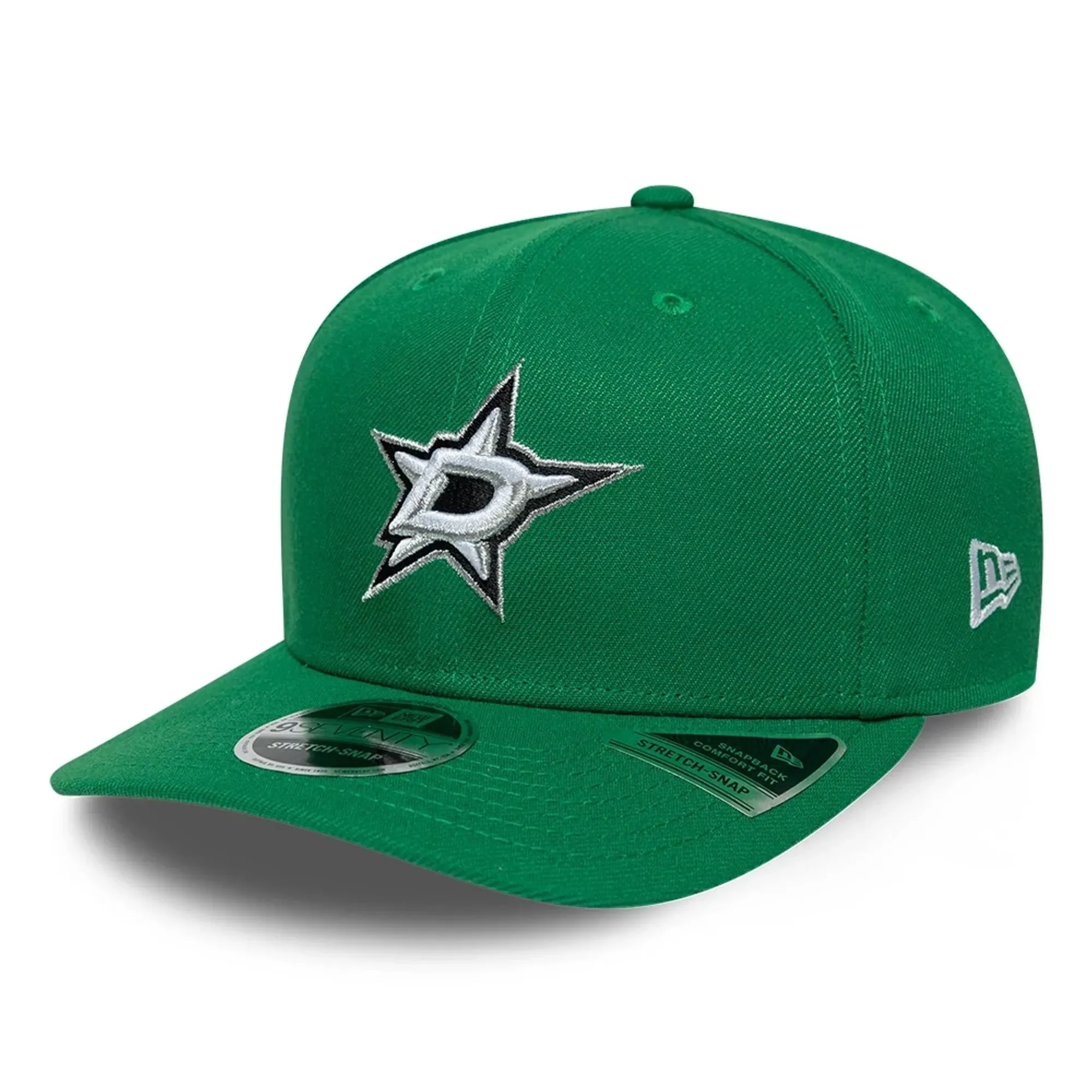 Dallas Stars NHL Team Green 9SEVENTY Stretch Snap Adjustable Cap New Era Cap adult unisex