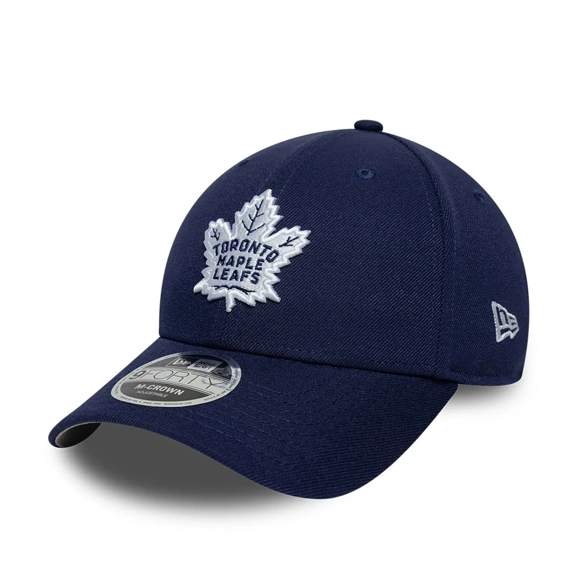 Toronto Maple Leafs NHL Team Navy 9FORTY M-Crown Adjustable Cap New Era Cap adult unisex