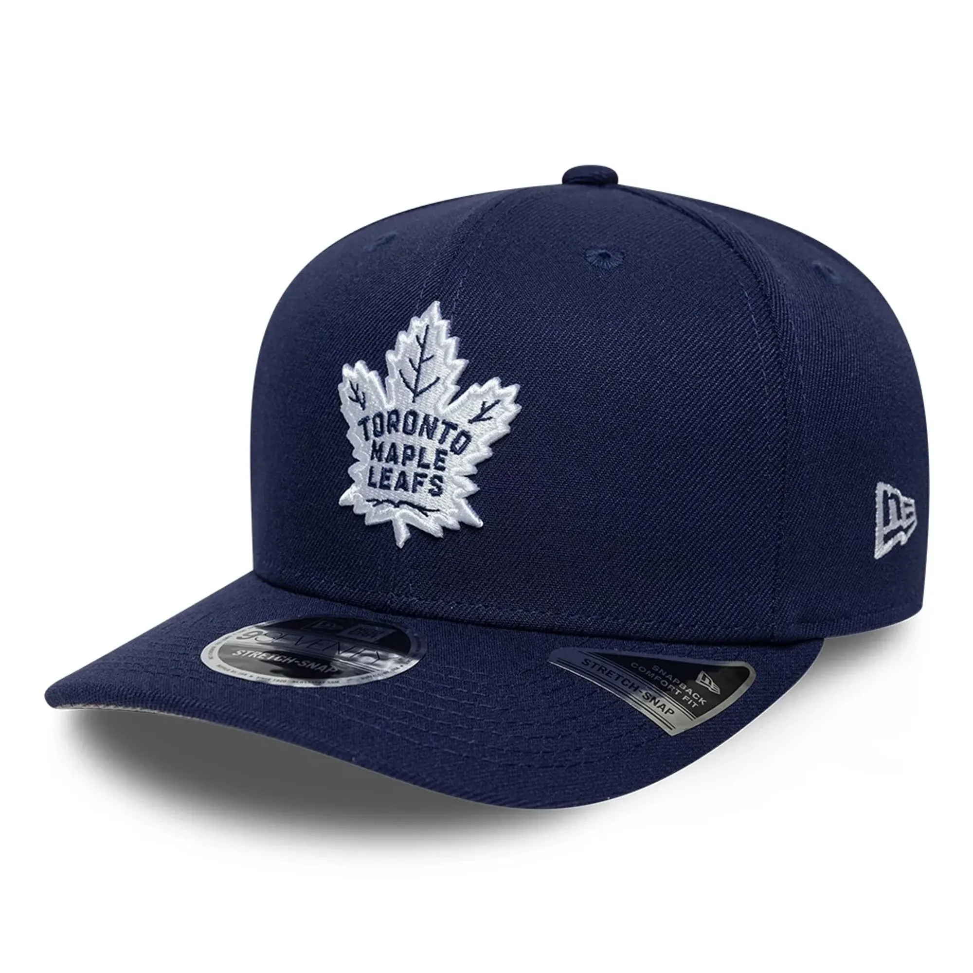Toronto Maple Leafs NHL Team Navy 9SEVENTY Stretch Snap Adjustable Cap New Era Cap adult unisex