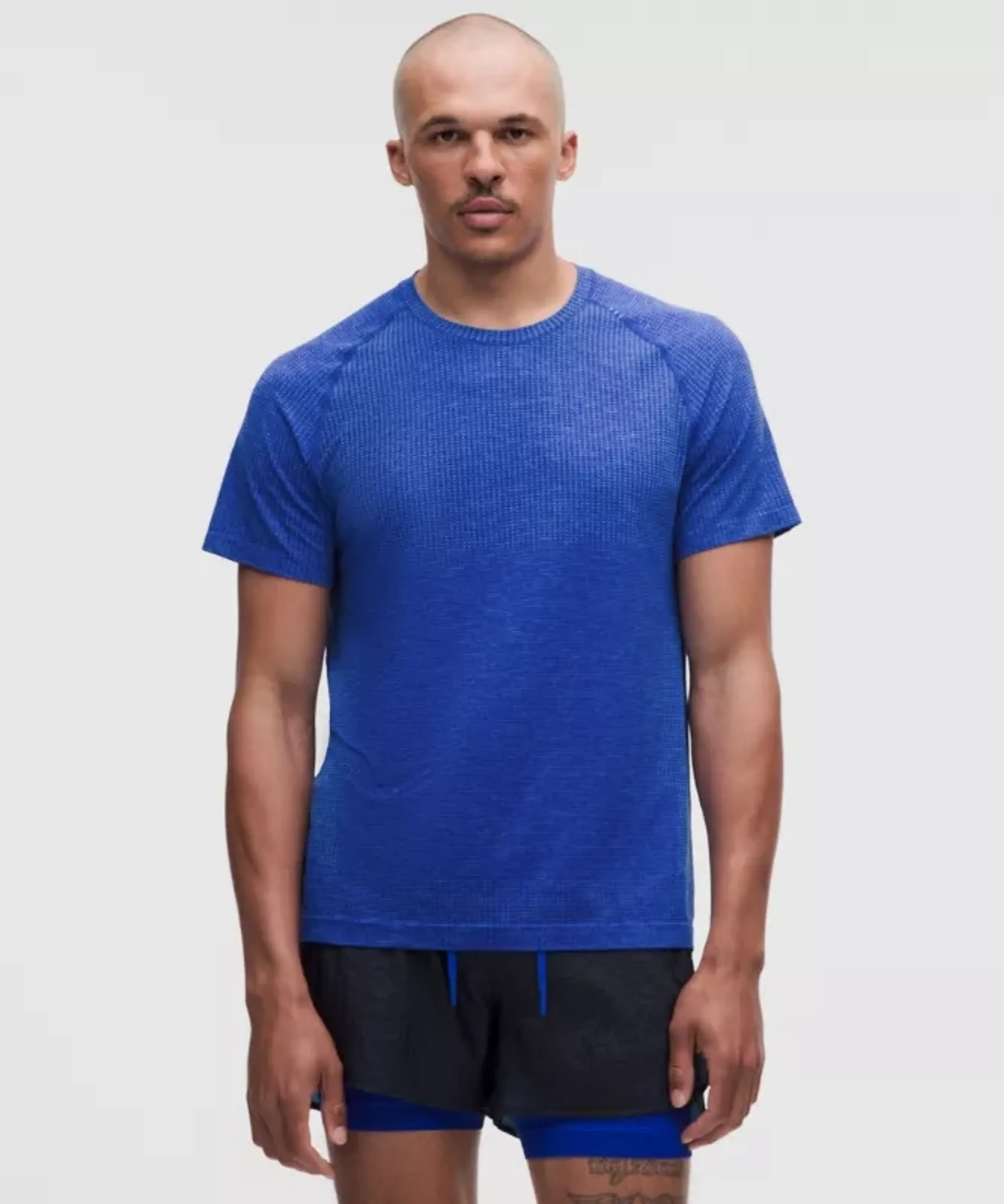lululemon – Men's Metal Vent Tech Short-Sleeve Shirt – Color Blue – Size XS