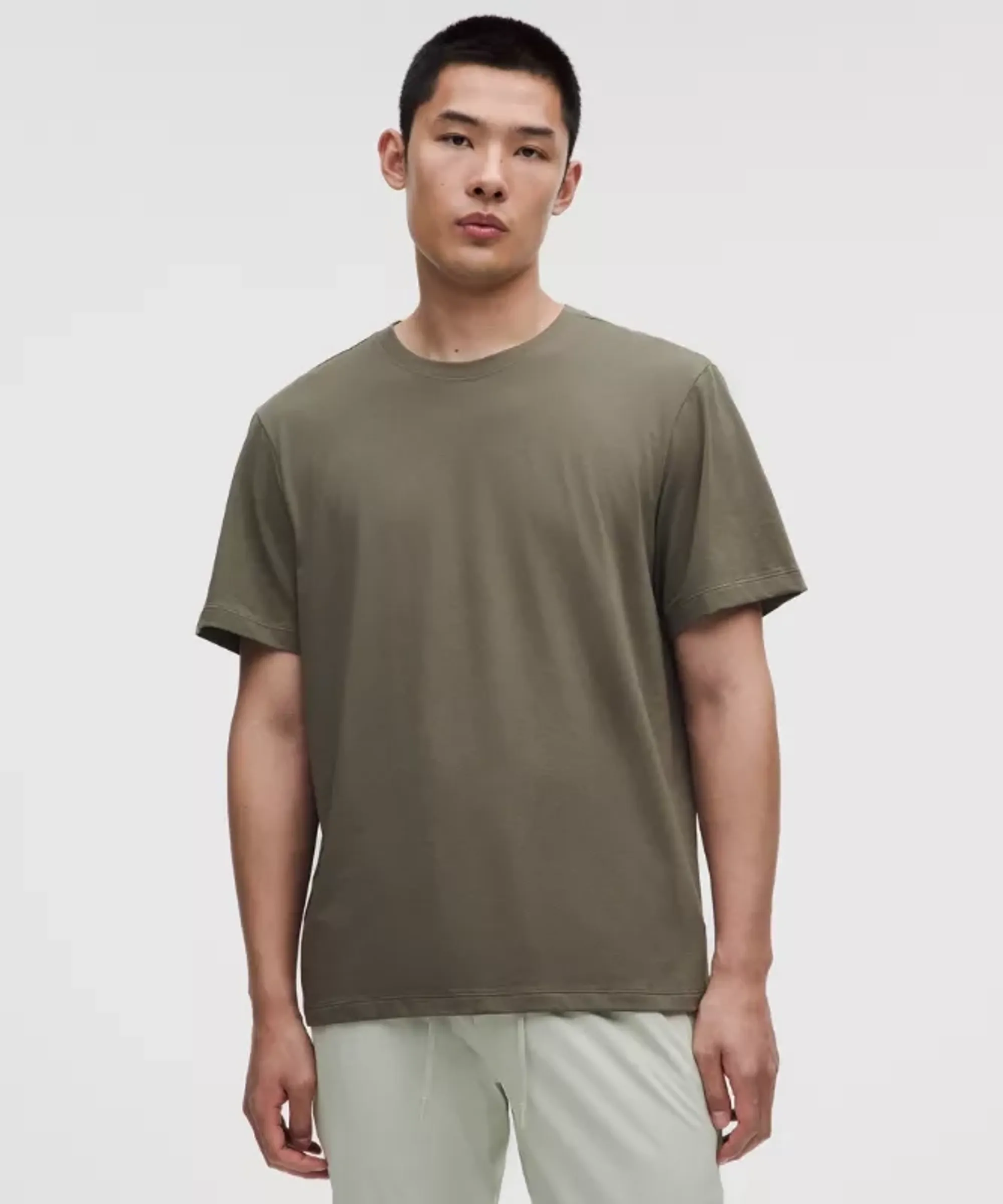 lululemon – Men's Zeroed In Short-Sleeve Shirt – Color Green – Size Medium