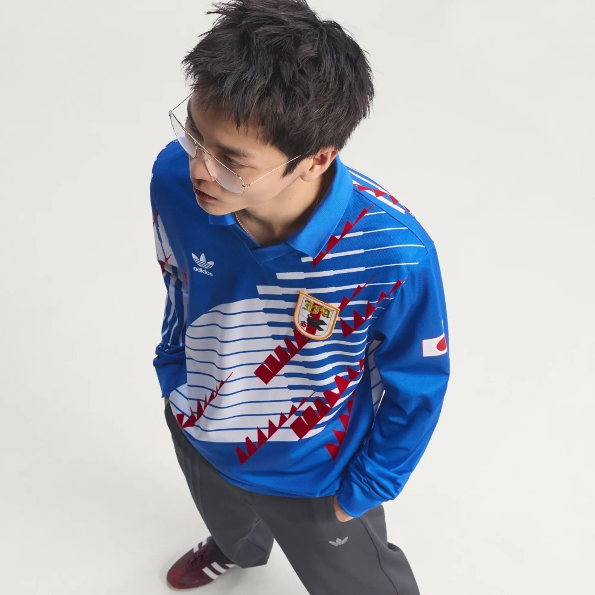 adidas Japan Home Long Sleeve Jersey 1993