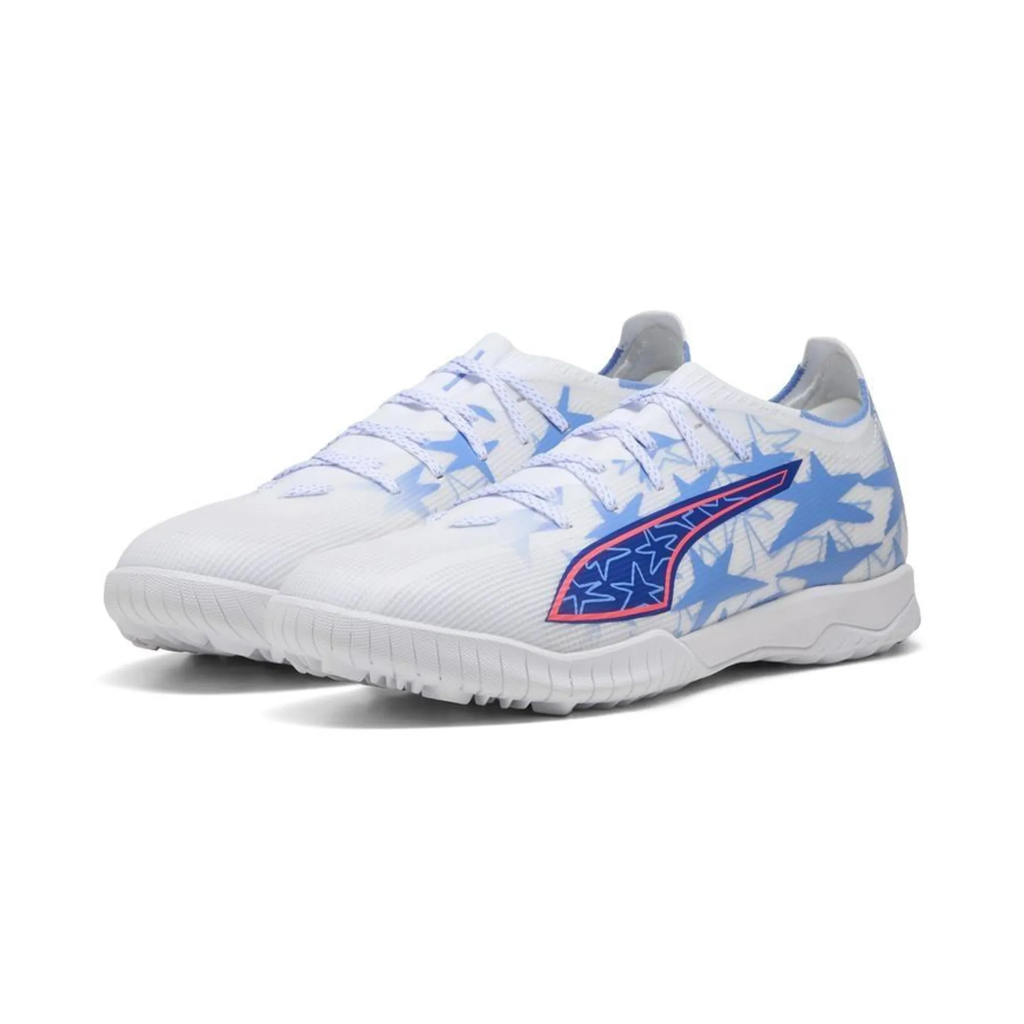 Puma Ultra 6 Match Tt Christian Pulisic X Kidsuper - Puma White/Pink Lilac/Dusky Blue Limited Edition  - ['White']
