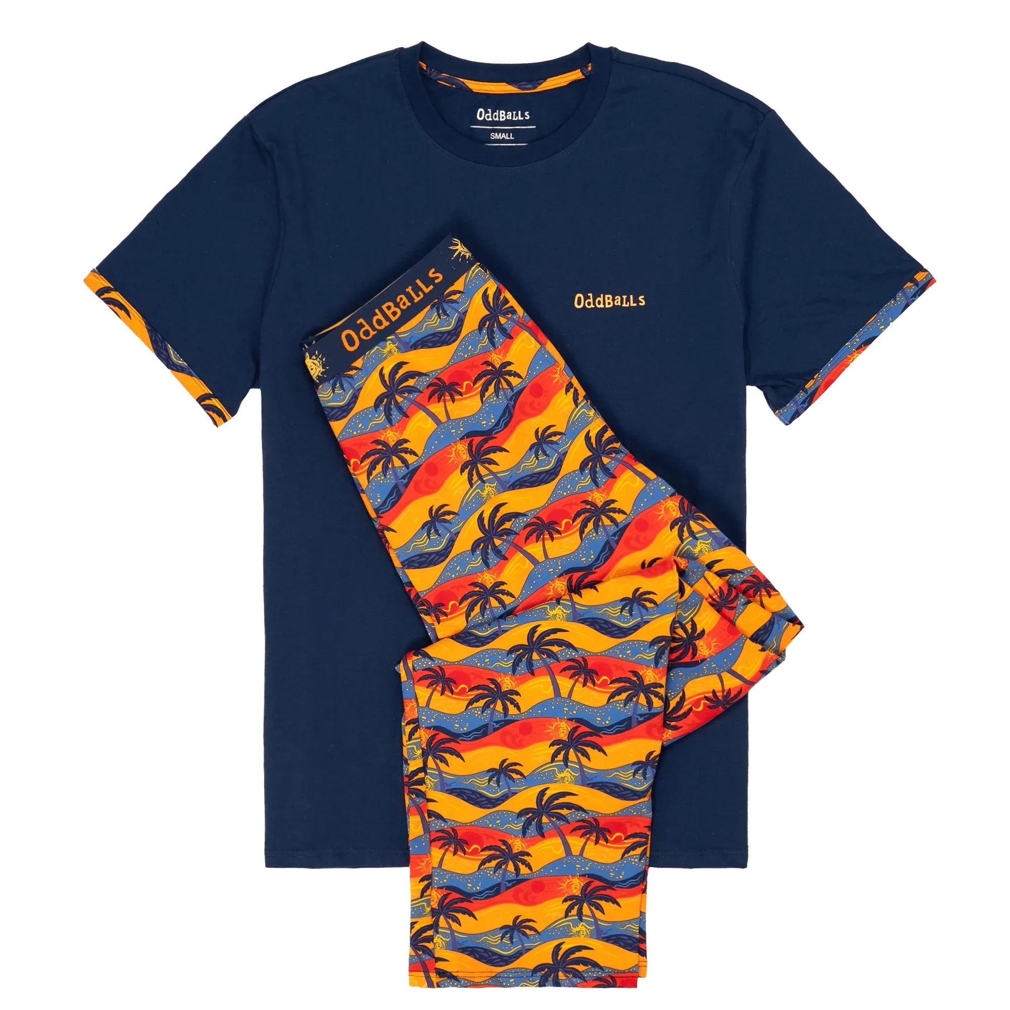 Oasis - Men's Long Pyjamas Set (T-Shirt & Trousers)