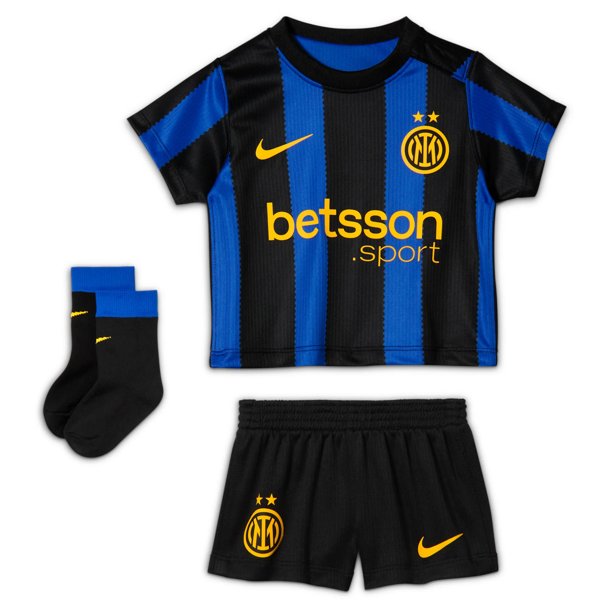 Nike Football Replica 3-Piece Kit - Lyon Blue