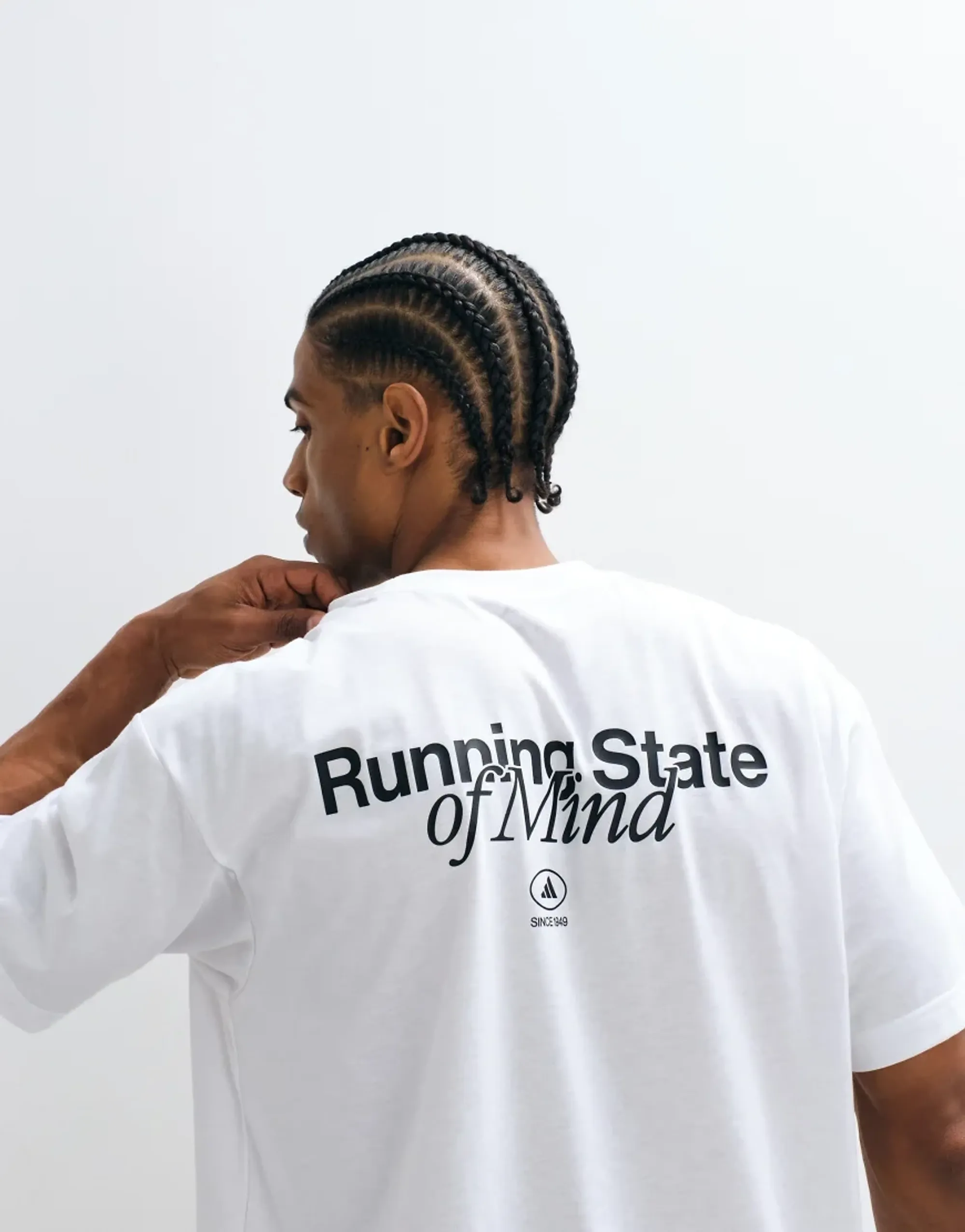 Adidas Running State Of Mind Graphic Short Sleeve T-shirt
