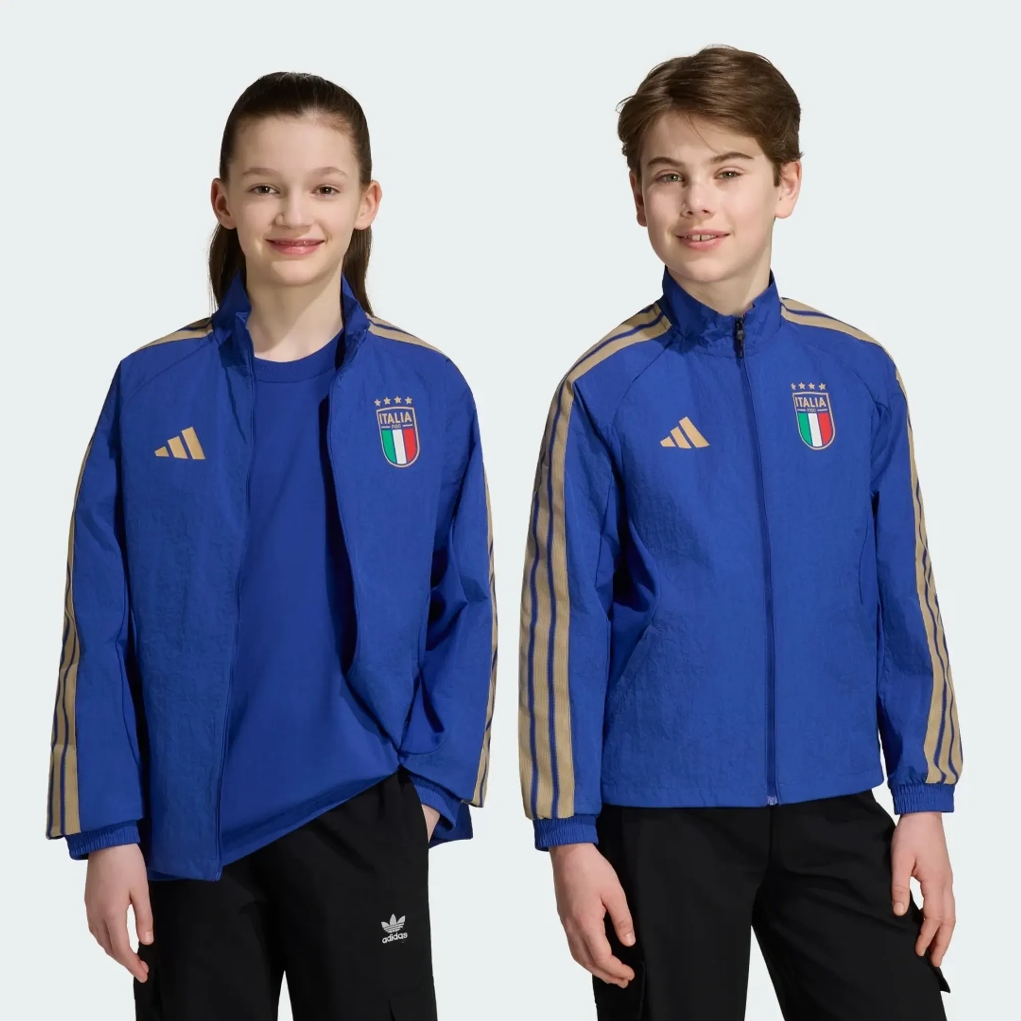 adidas Italy Home Anthem Jacket Kids