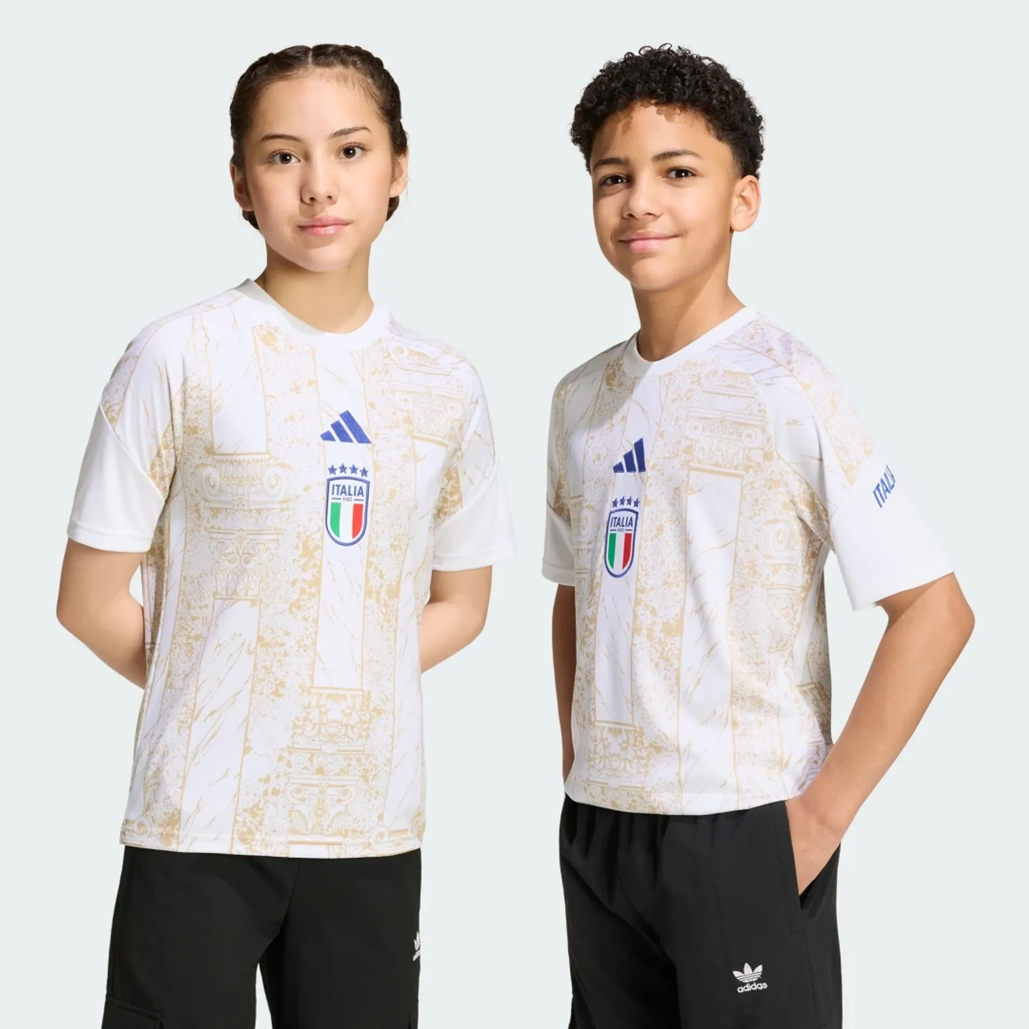 adidas Italy 26 Home Kids Pre-Match Jersey