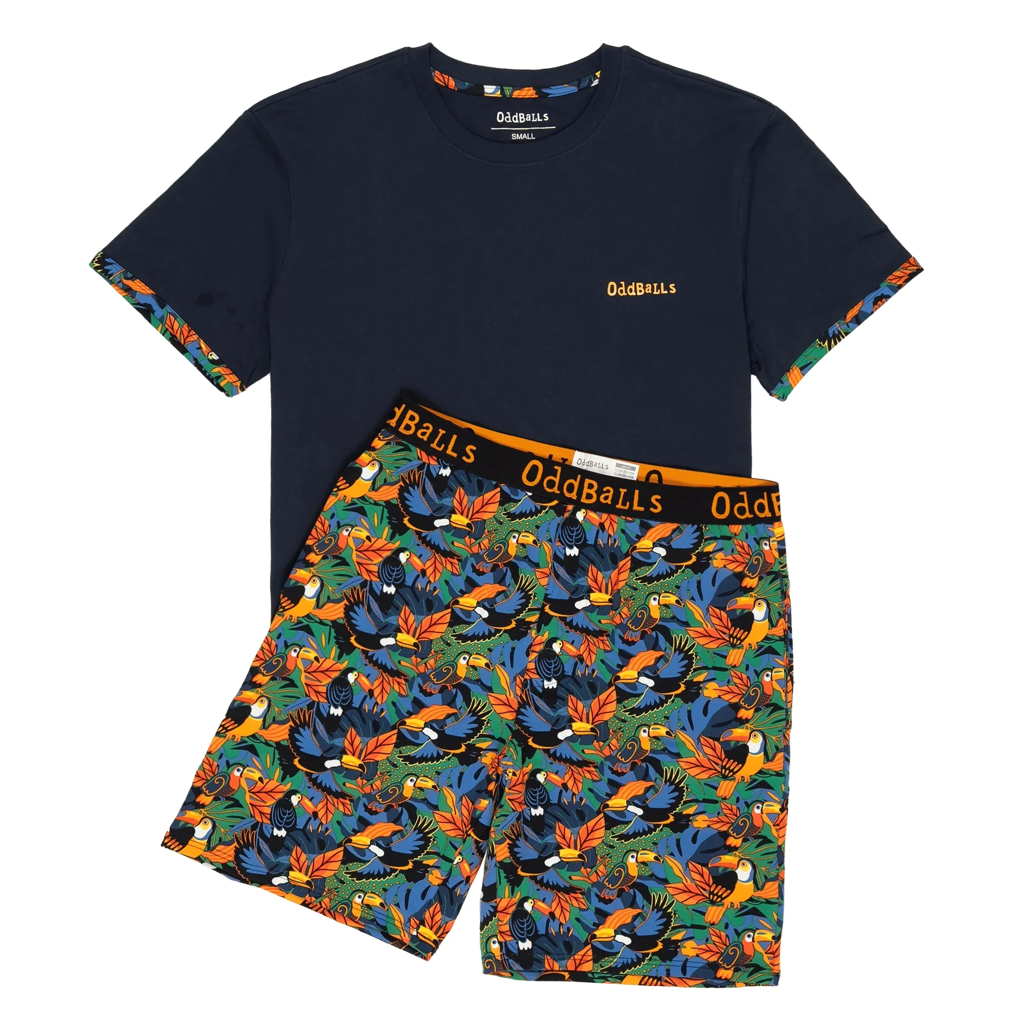 Paradise - Men's Short Pyjamas Set (T-Shirt & Shorts)