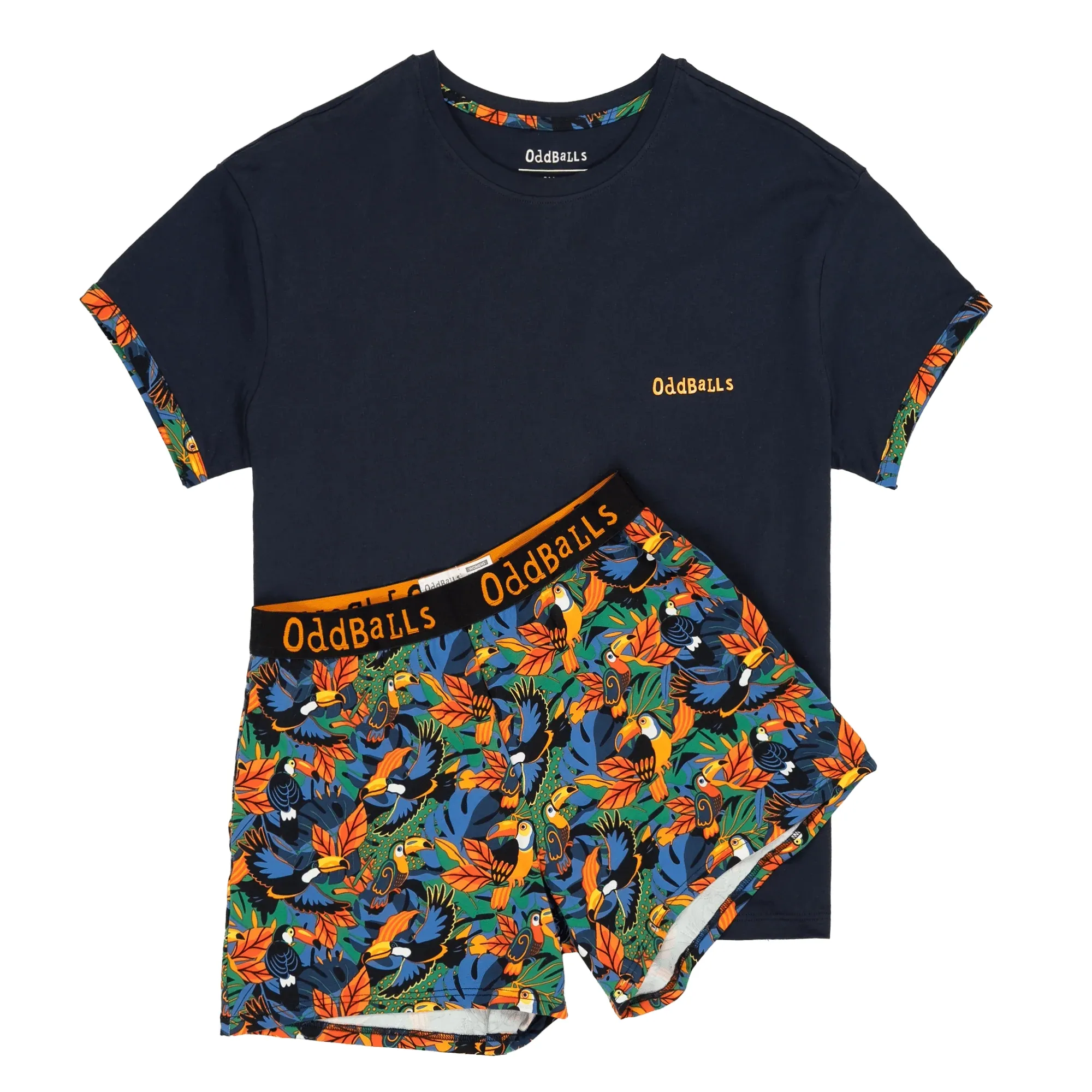 Paradise - Women's Short Pyjamas Set (T-Shirt & Shorts)