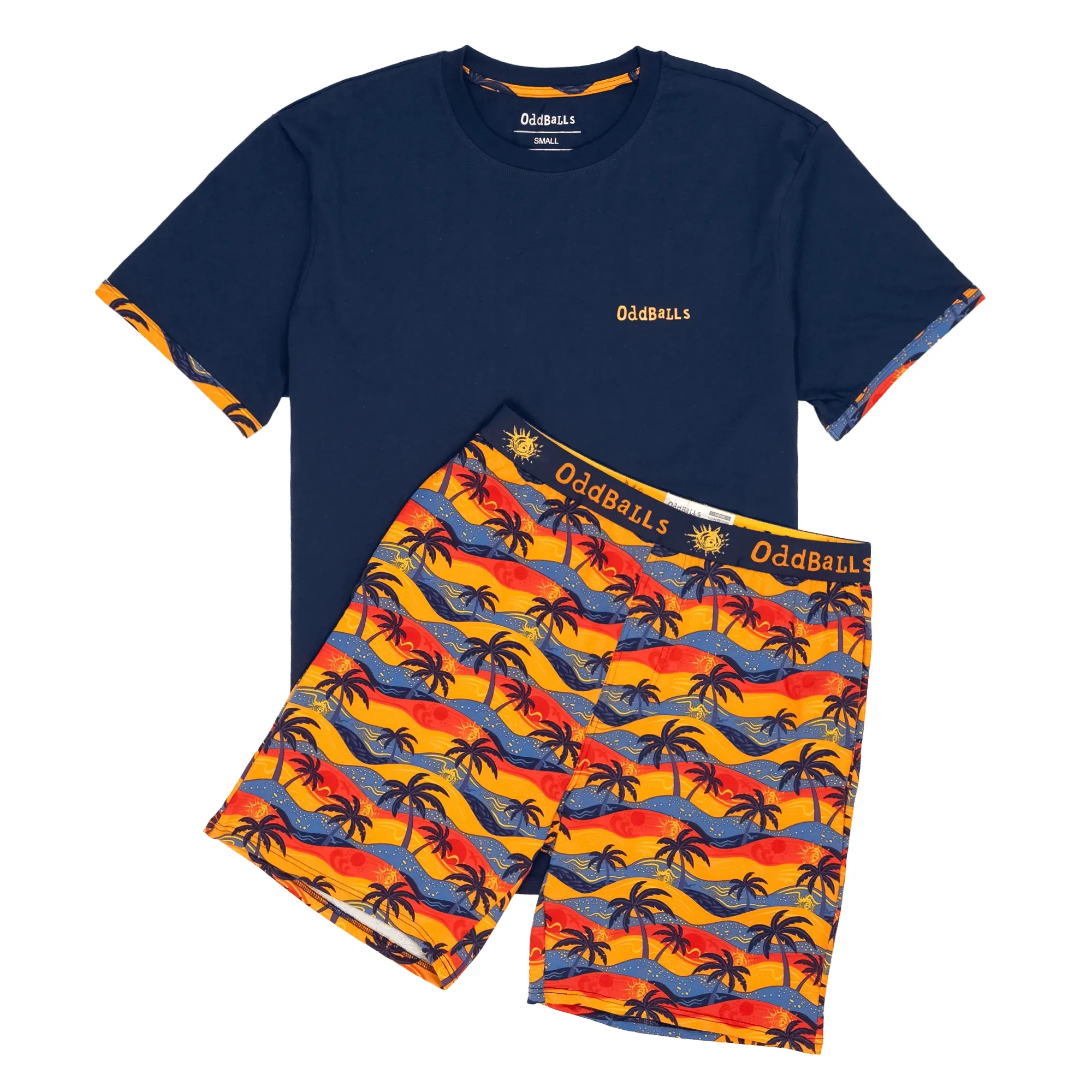 Oasis - Men's Short Pyjamas Set (T-Shirt & Shorts)