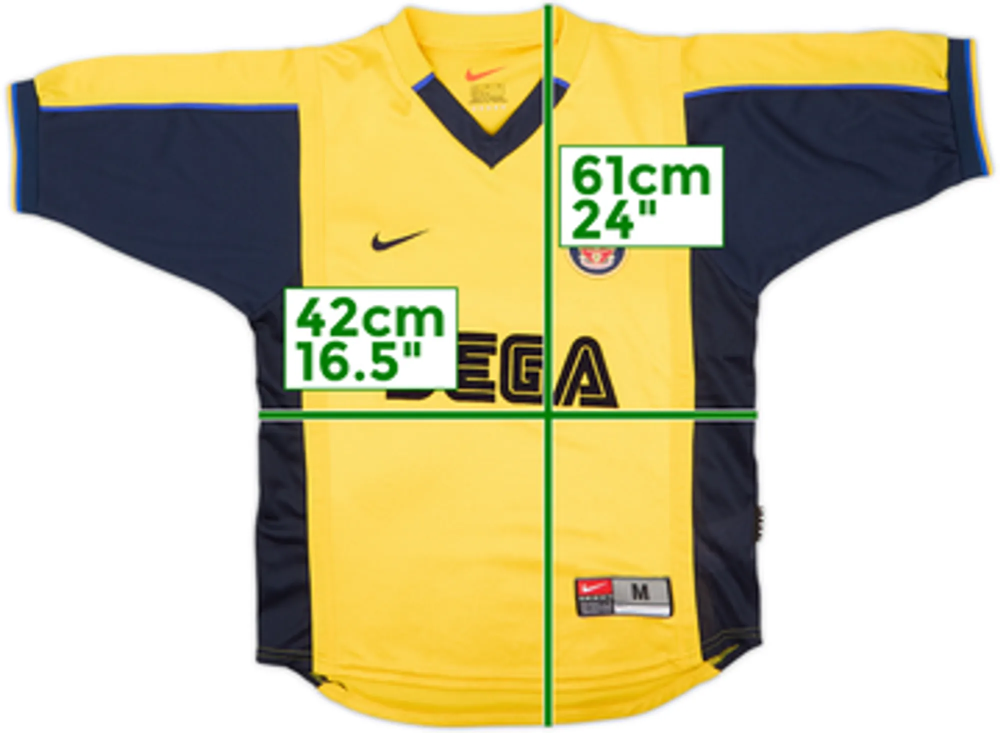 1999-01 Arsenal Away Shirt - 10/10 - (M.Boys)