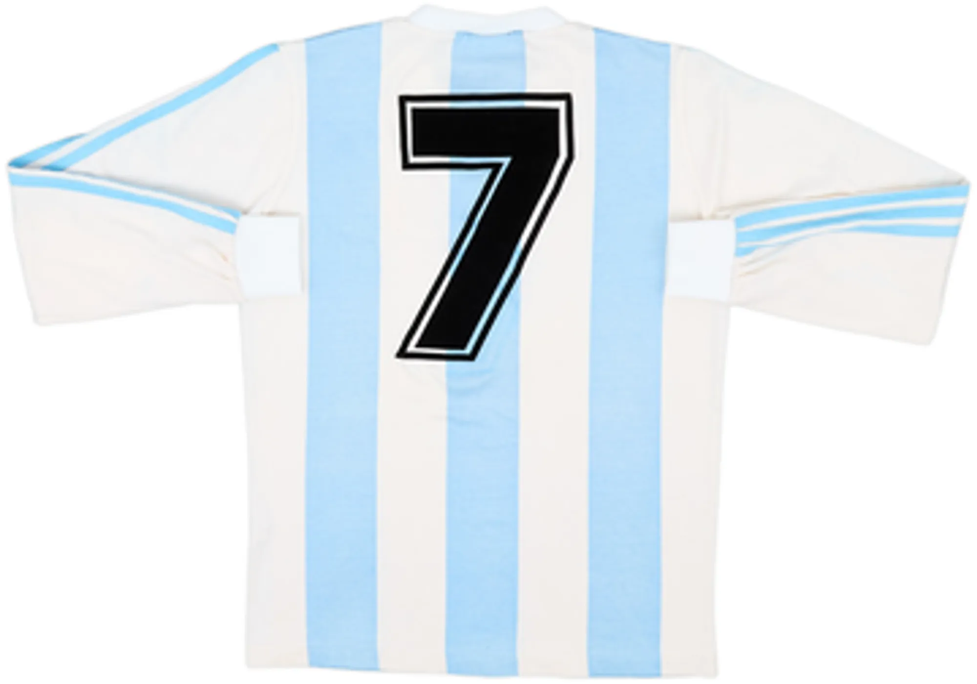 1990-91 Argentina Home Shirt #7 - 5/10 - (L.Boys)