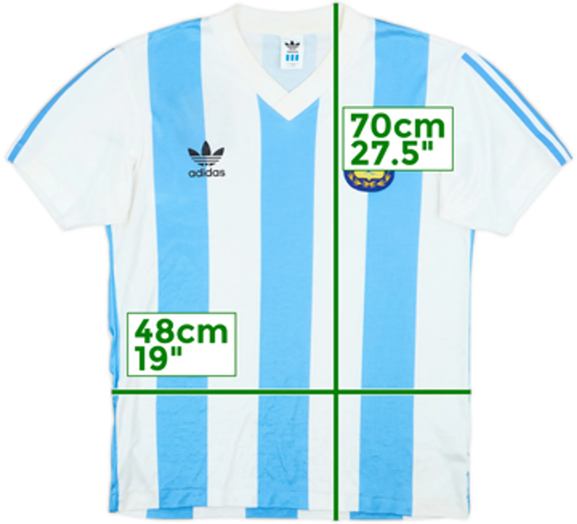 1989-90 Argentina Home Shirt - 8/10 - (M)