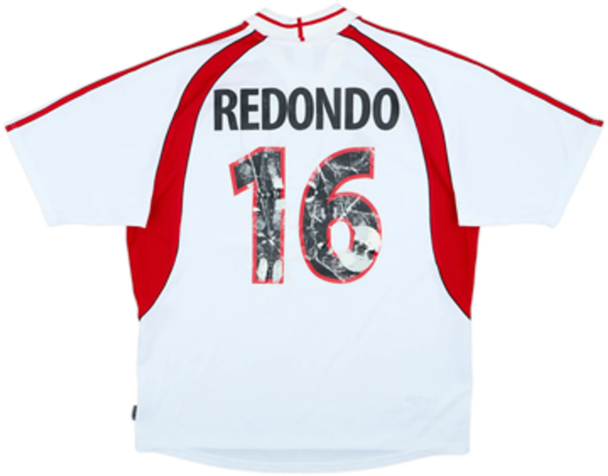 2000-02 AC Milan Away Shirt Redondo #16 - 4/10 - (XL)