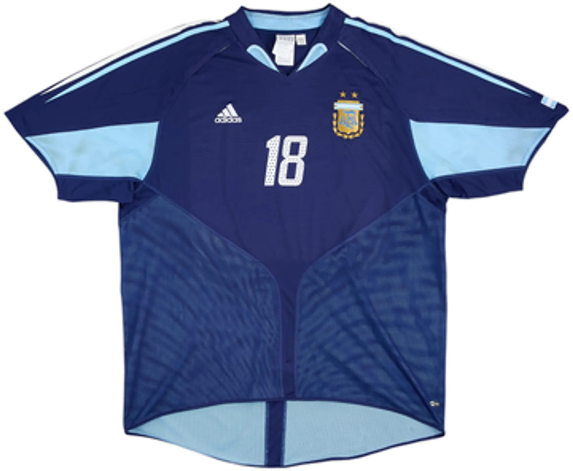 2004-05 Argentina Away Shirt Messi #18 - 9/10 - (L)