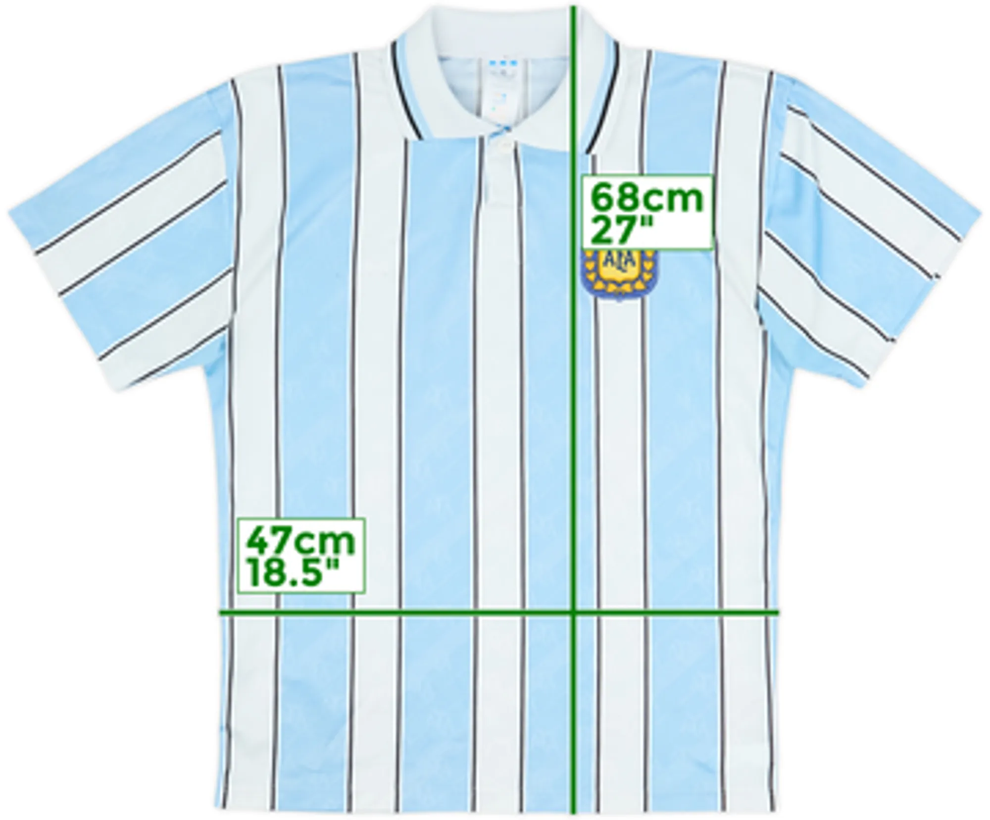 1996 Argentina Prototype Home Shirt - 4/10 - (L)