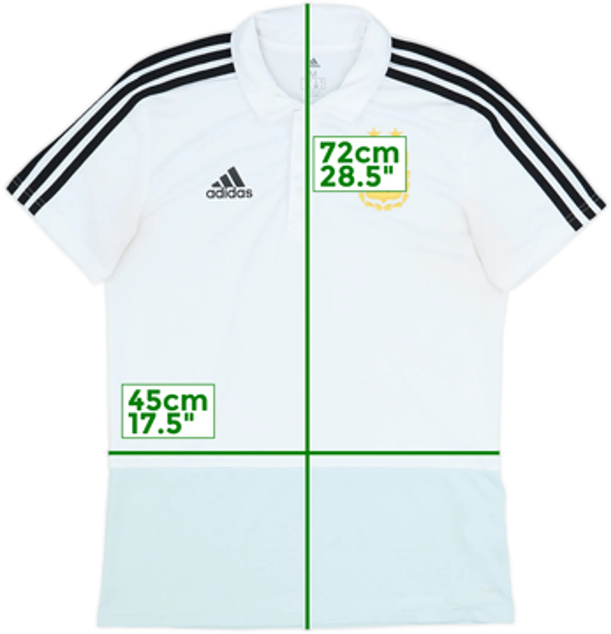 2018-19 Argentina adidas Polo Shirt - 6/10 - (M)