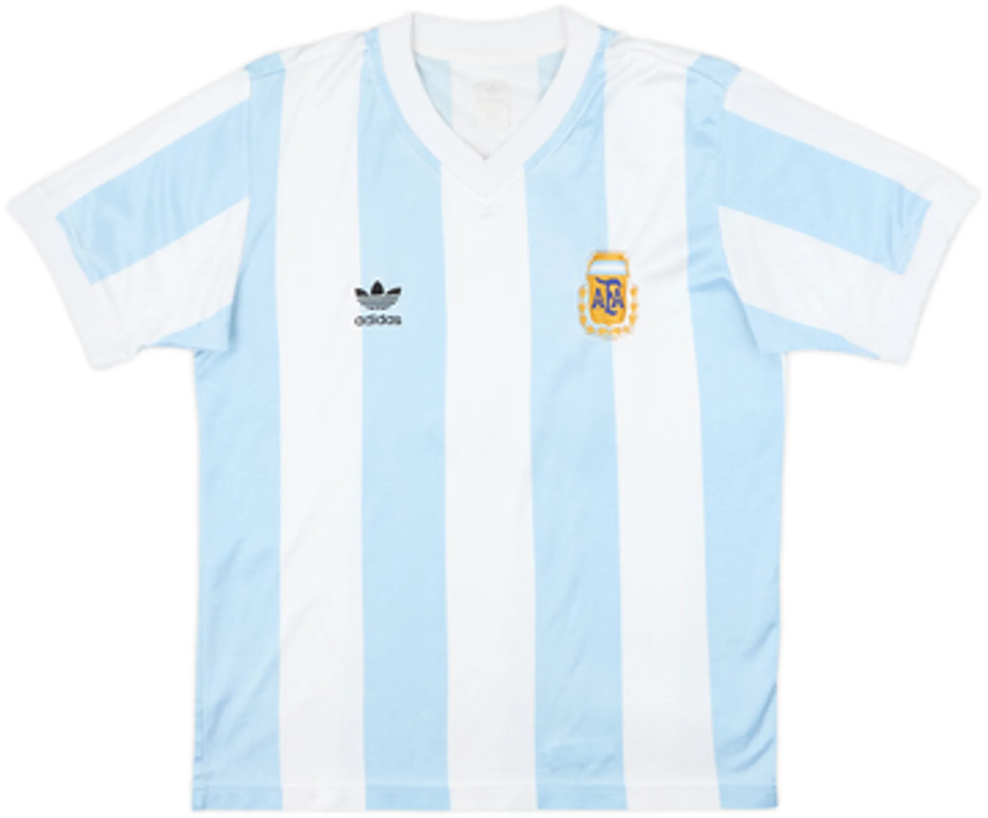 2002 Argentina adidas Originals 1990 Retro Home Shirt #10 - 5/10 - (L)