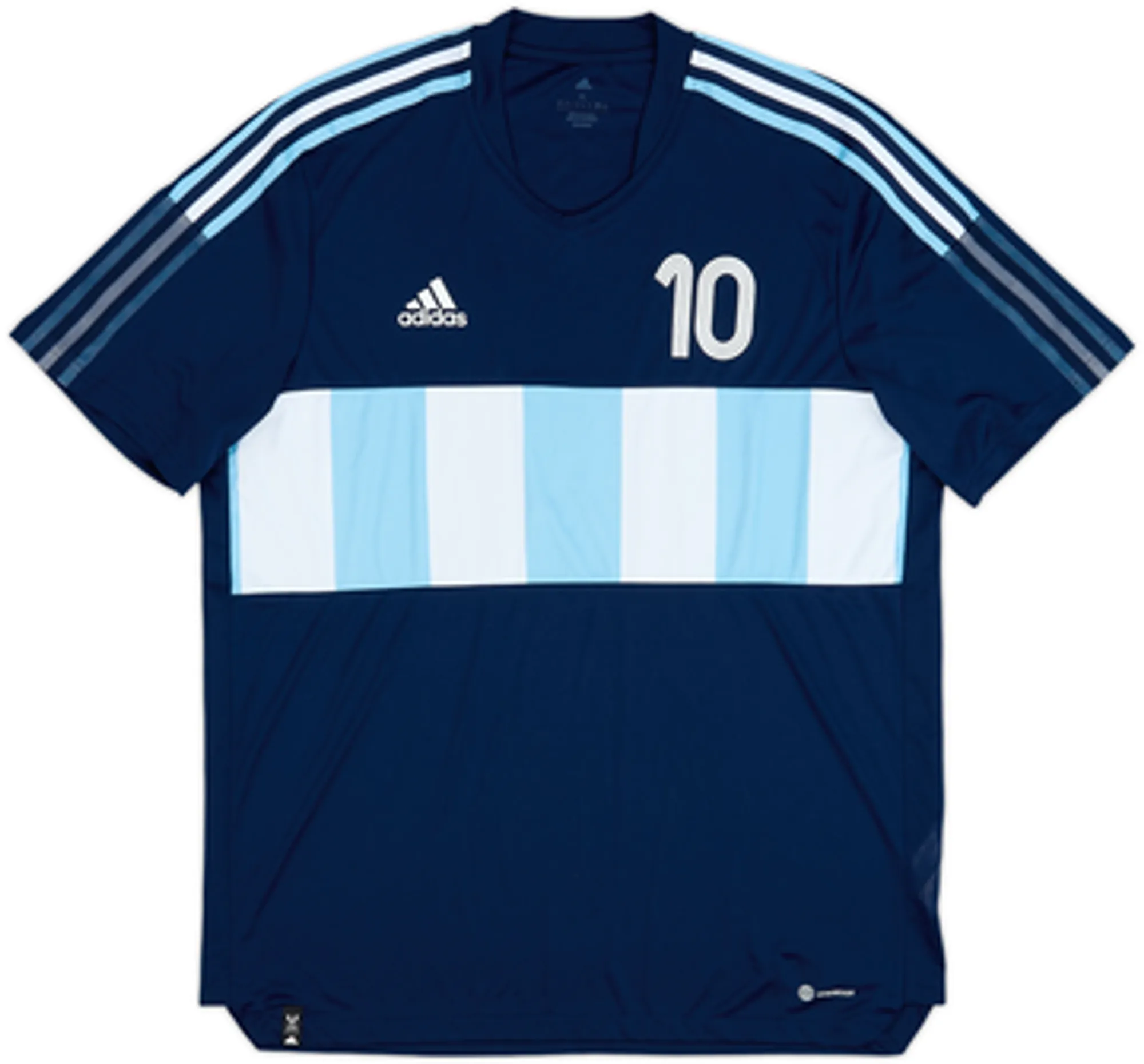2021-22 Argentina adidas Training Shirt Messi #10 - 10/10 - (XL)