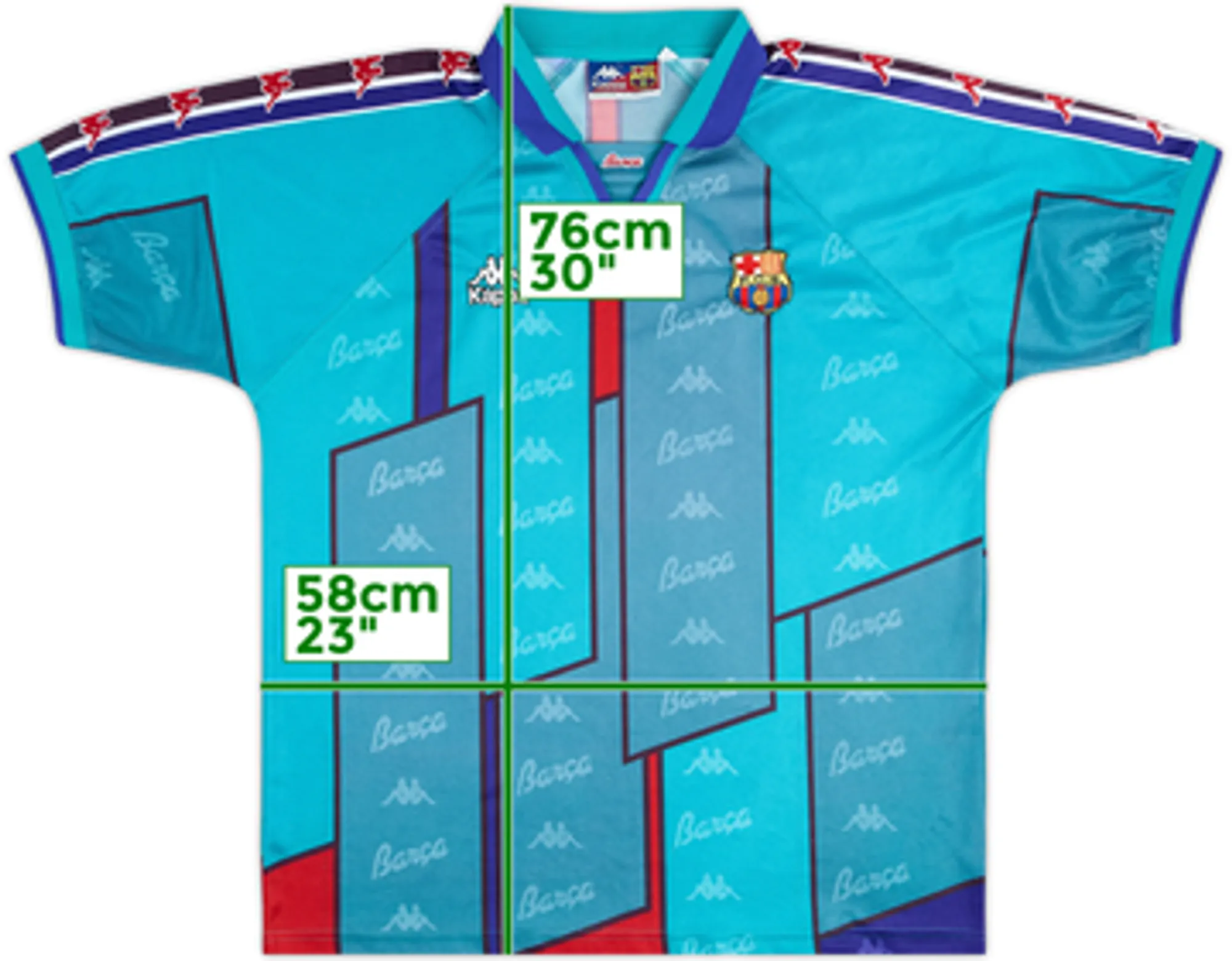 1995-97 Barcelona Away Shirt - 7/10 - (XL)