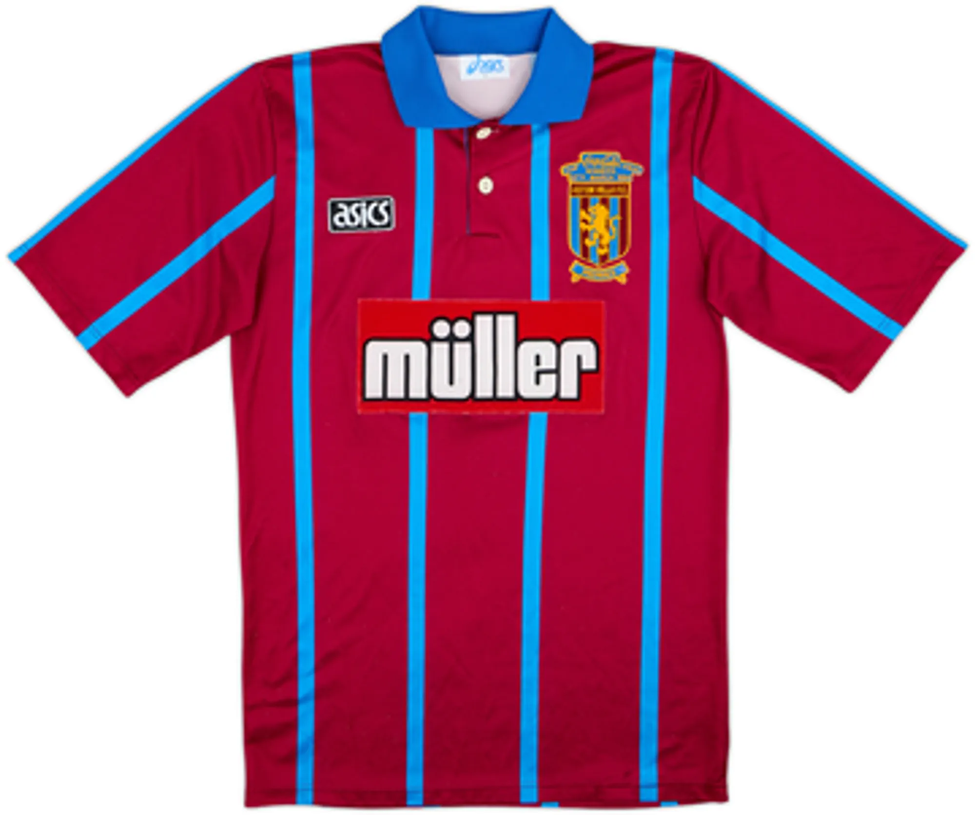 1993-95 Aston Villa Home Shirt Atkinson #10 - 8/10 - (S)
