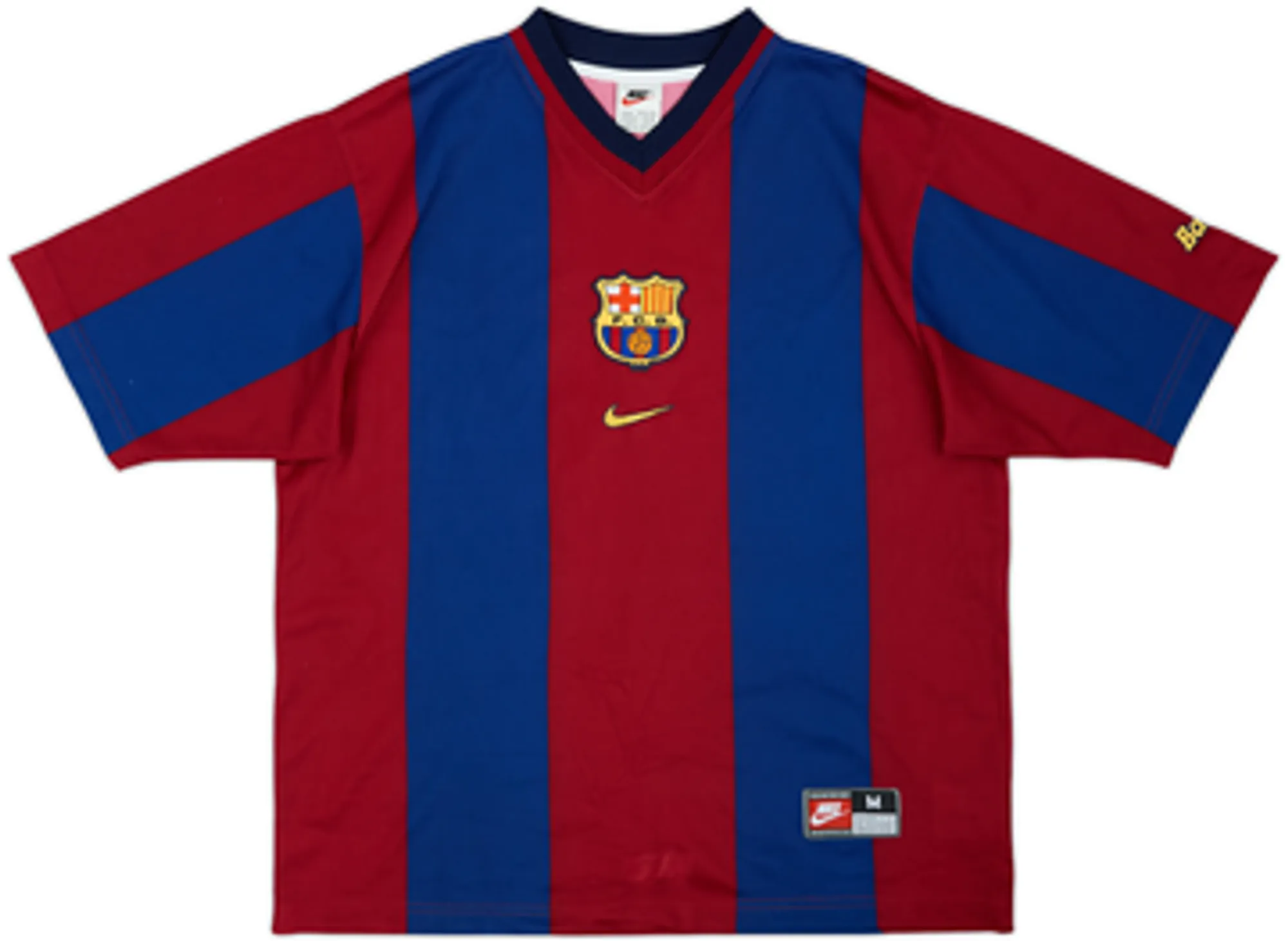 1998-00 Barcelona Basic Home Shirt Xavi #26 - 8/10 - (M)