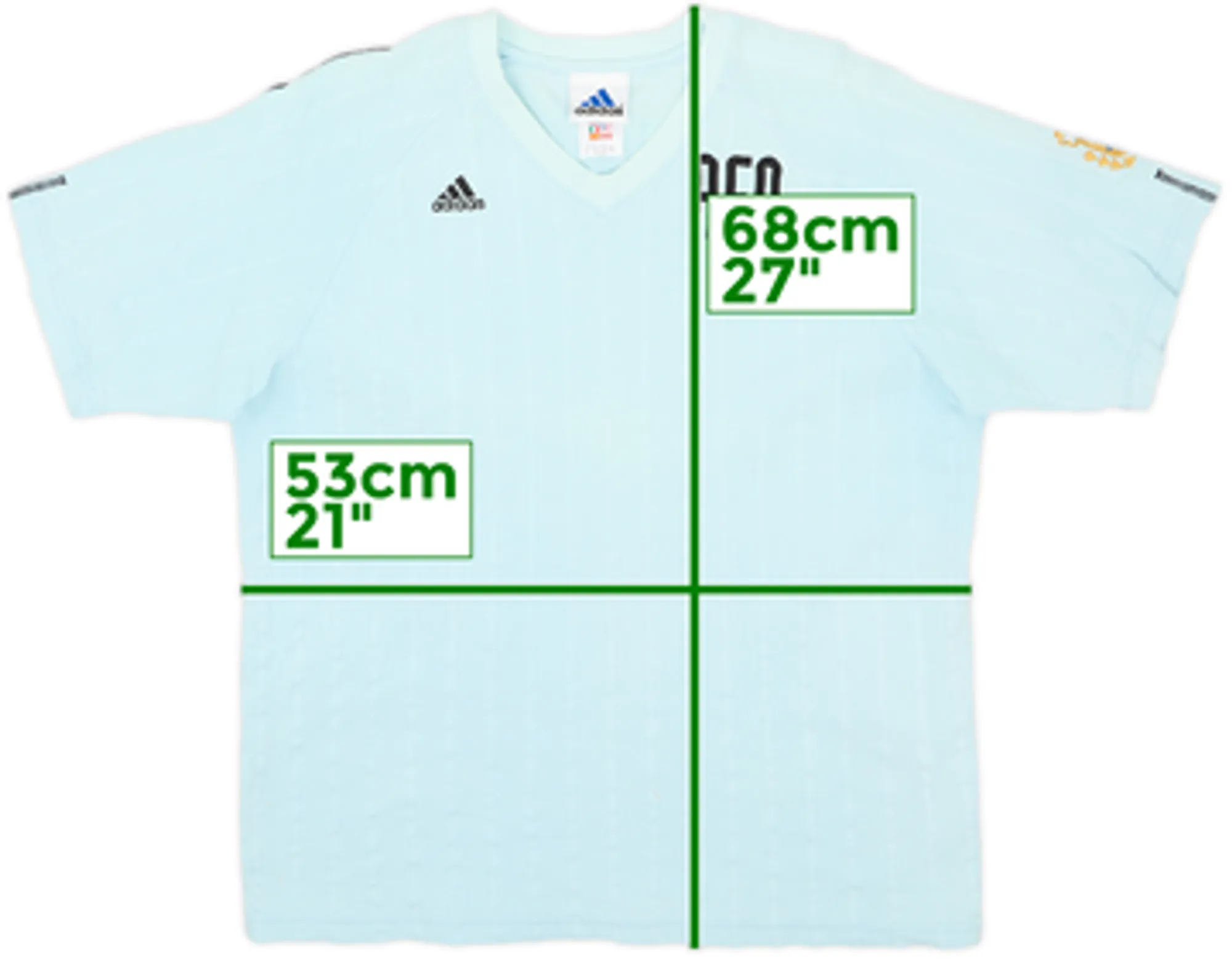 2002-04 Argentina adidas Cotton Tee - 7/10 - (L)
