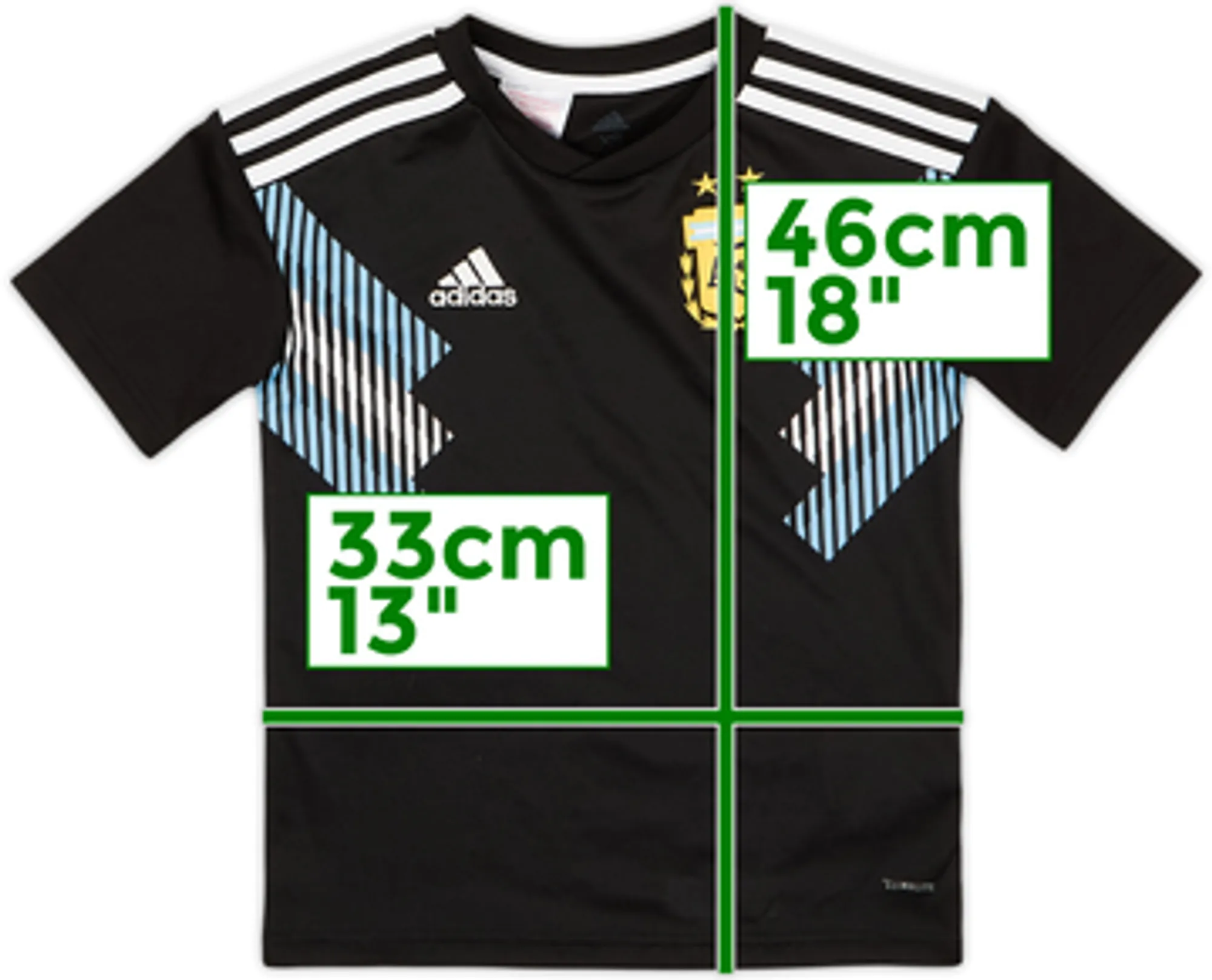 2018-19 Argentina Away Shirt - 8/10 - (7-8 Years)