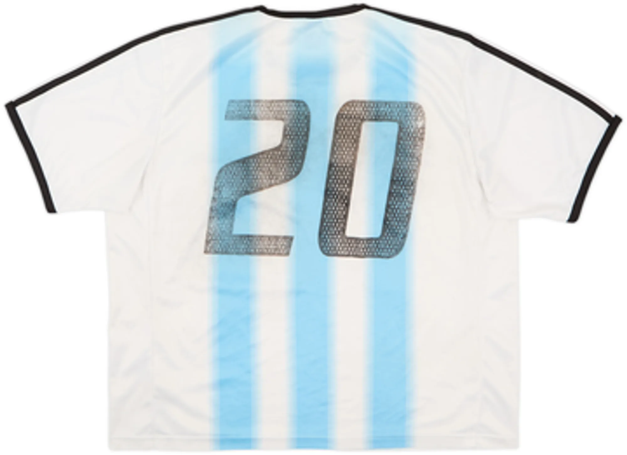 2004-05 Argentina Basic Home Shirt #20 - 4/10 - (XL)