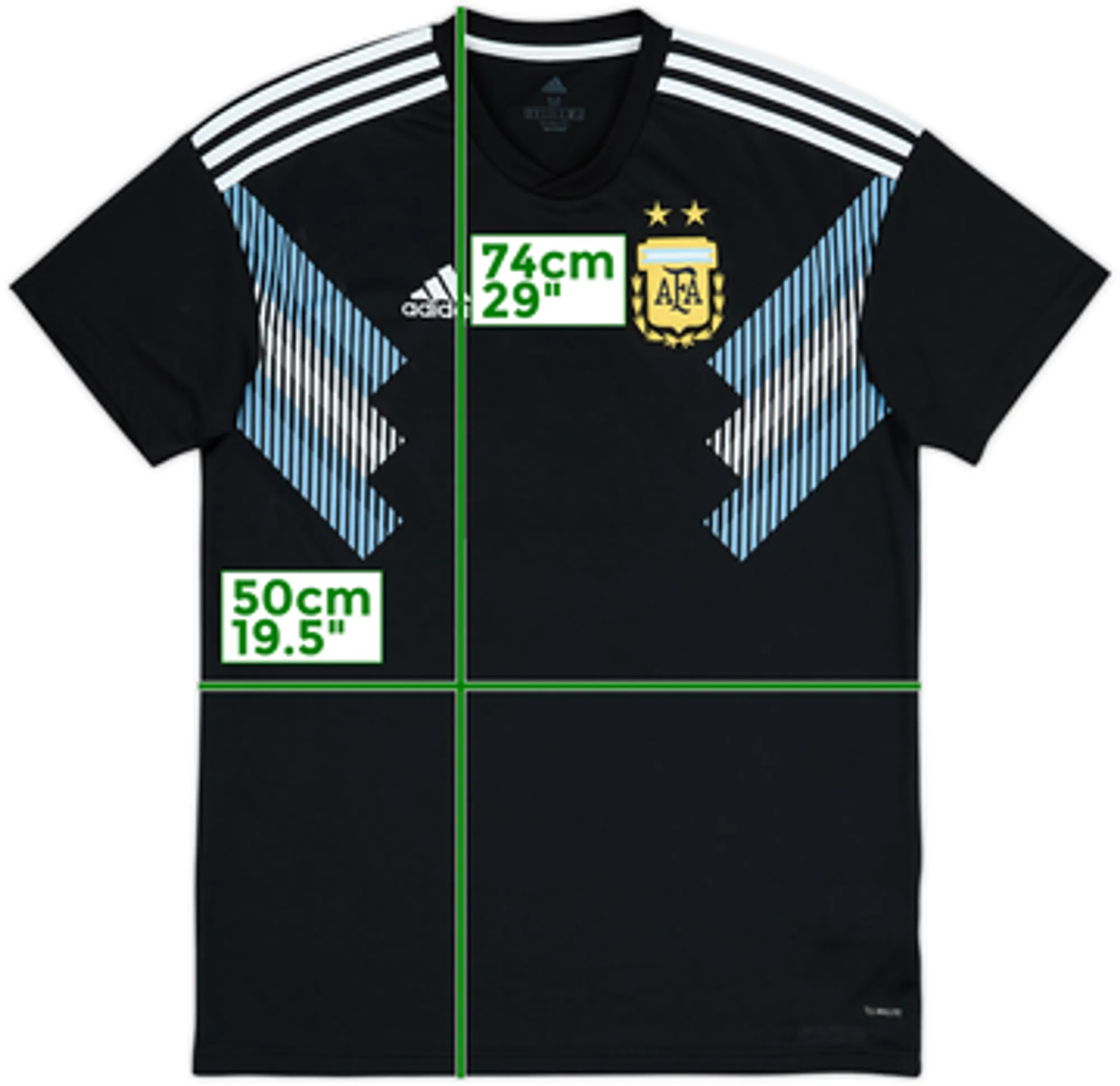 2018-19 Argentina Away Shirt - 10/10 - (M)