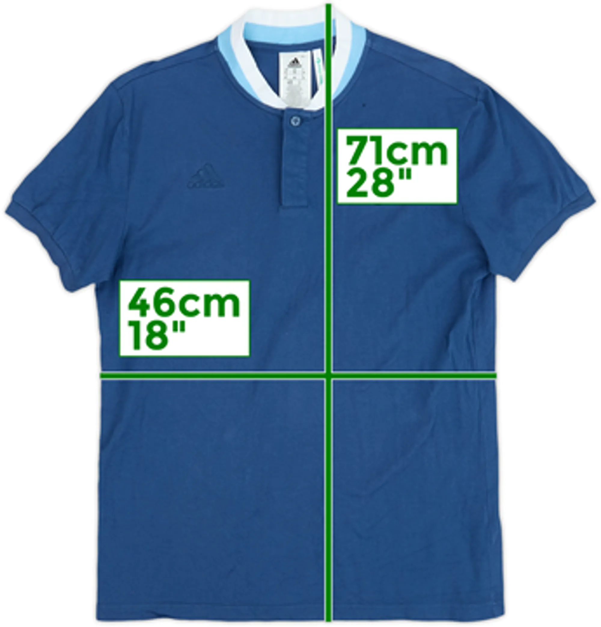 2014-16 Argentina adidas Polo Shirt - 8/10 - (Women's M)