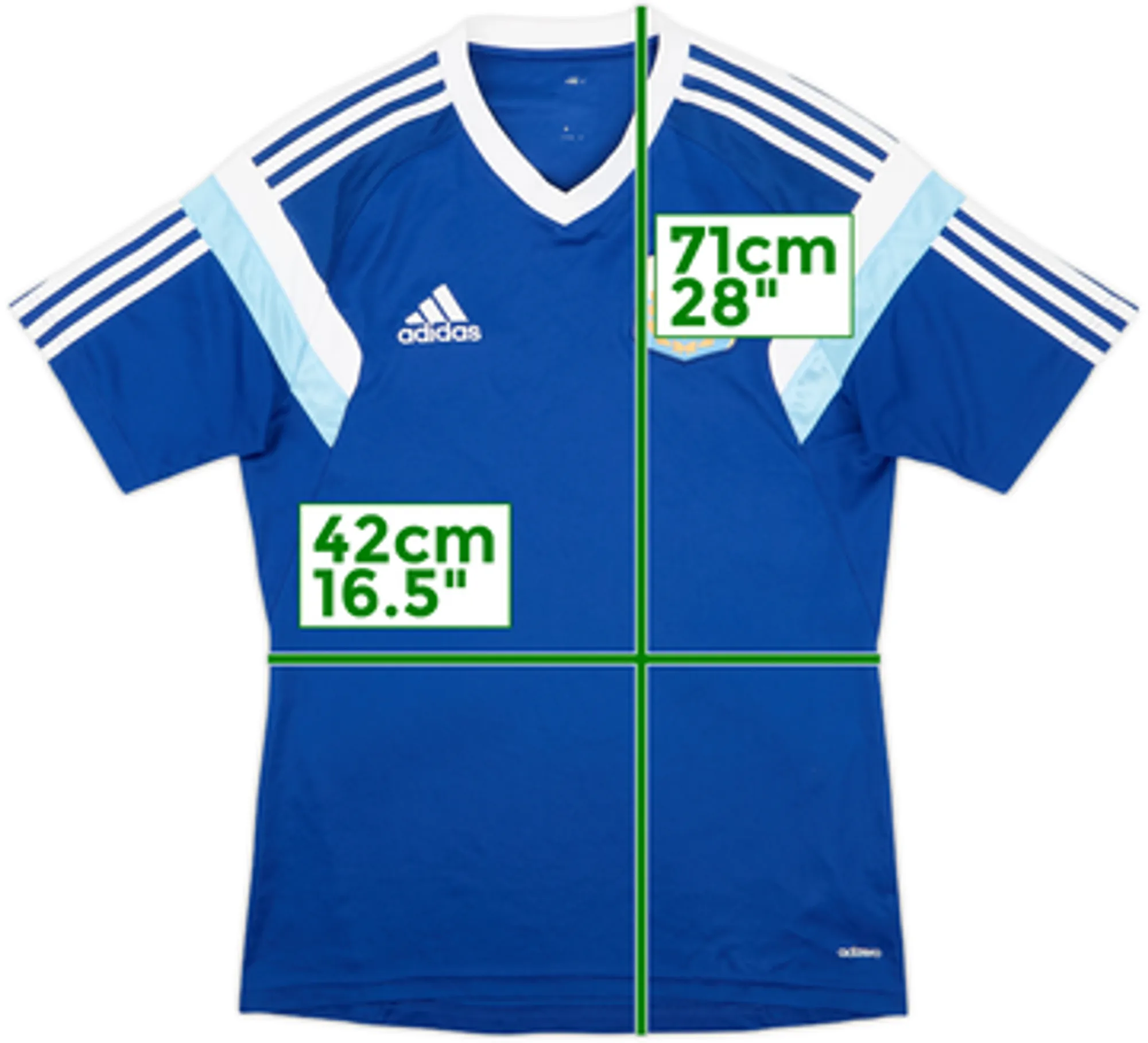 2014-15 Argentina adidas Training Shirt - 8/10 - (S)
