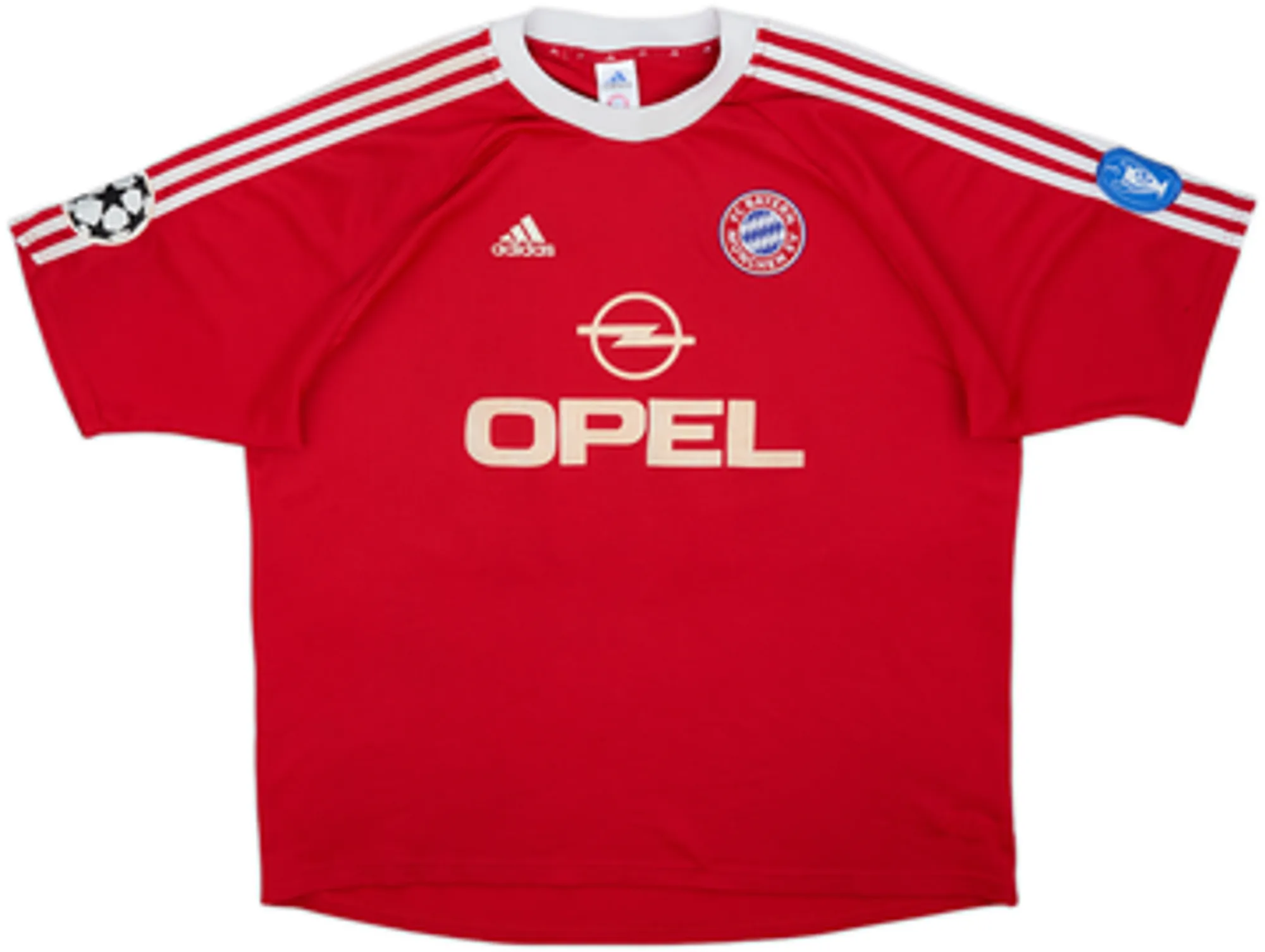 2000-01 Bayern Munich CL Home Shirt Elber #9 - 6/10 - (XXL)