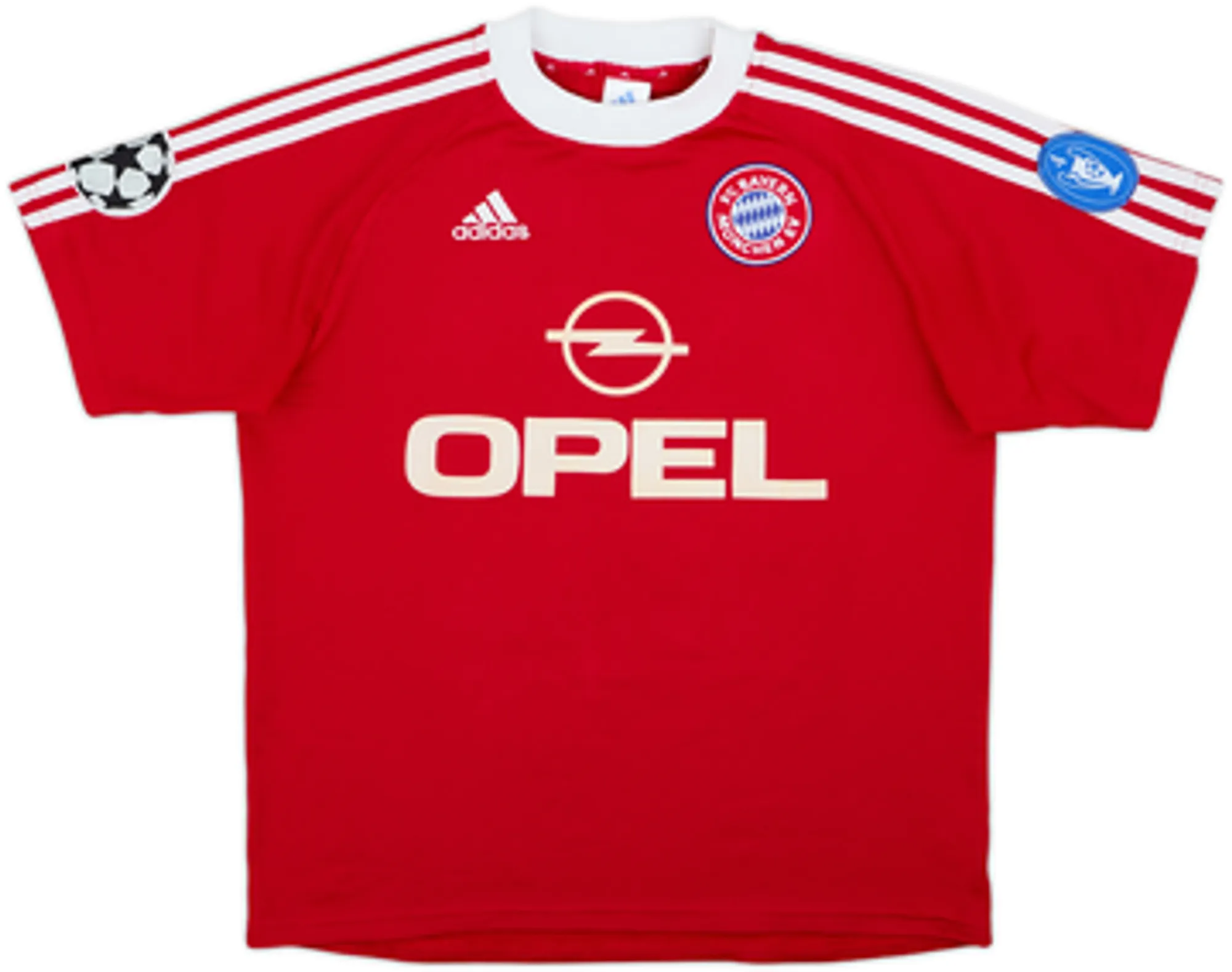 2001-02 Bayern Munich CL Shirt Hargreaves #23 - 7/10 - (XL.Boys)